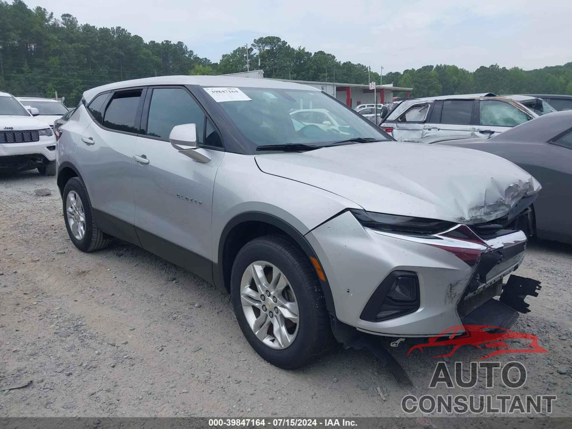 CHEVROLET BLAZER 2020 - 3GNKBBRA7LS544428