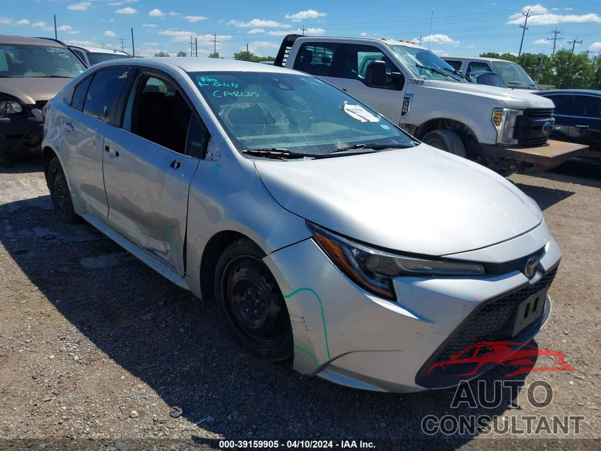 TOYOTA COROLLA 2020 - 5YFEPRAEXLP096312
