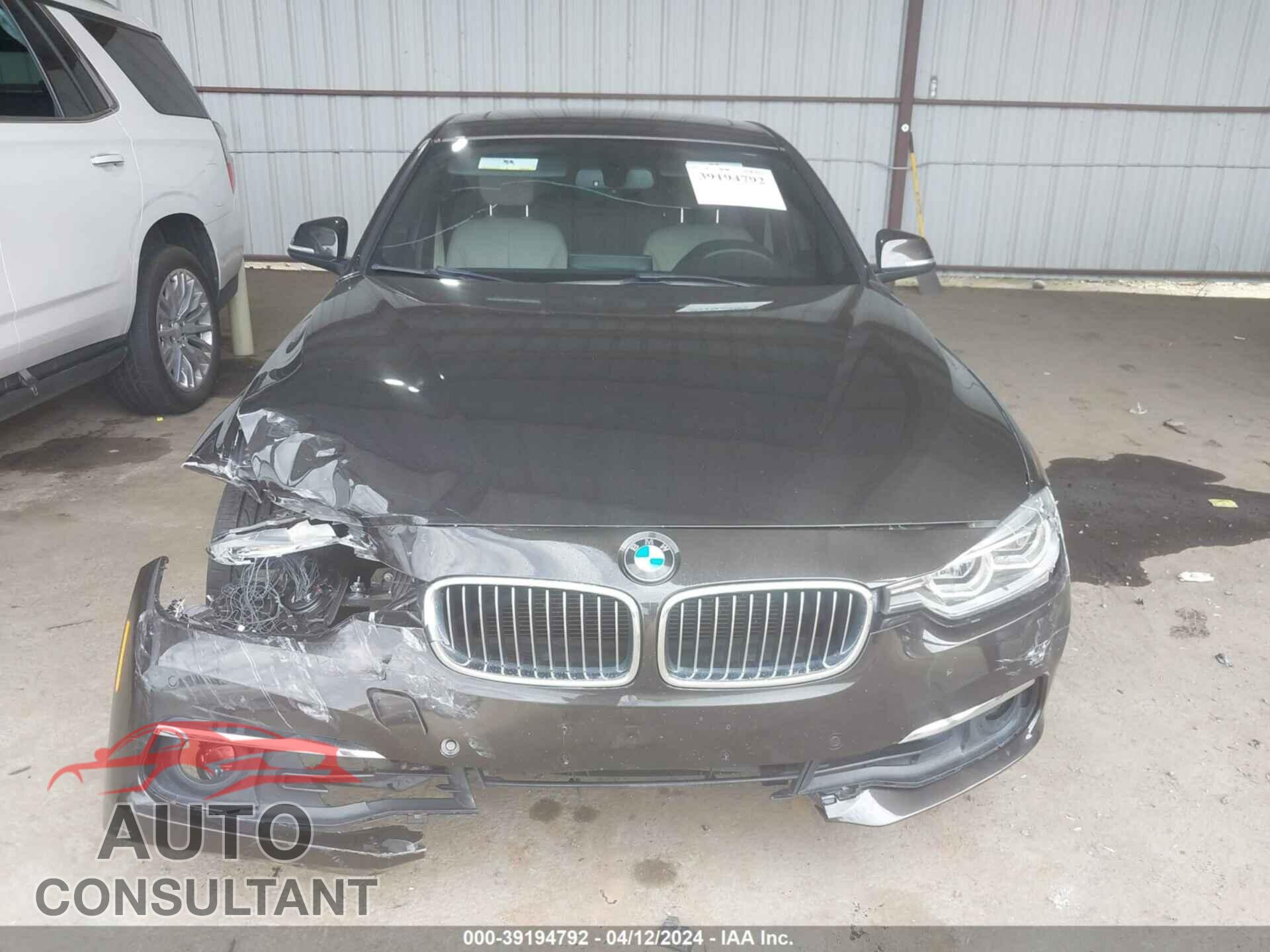 BMW 328I 2016 - WBA8E3G59GNU03685