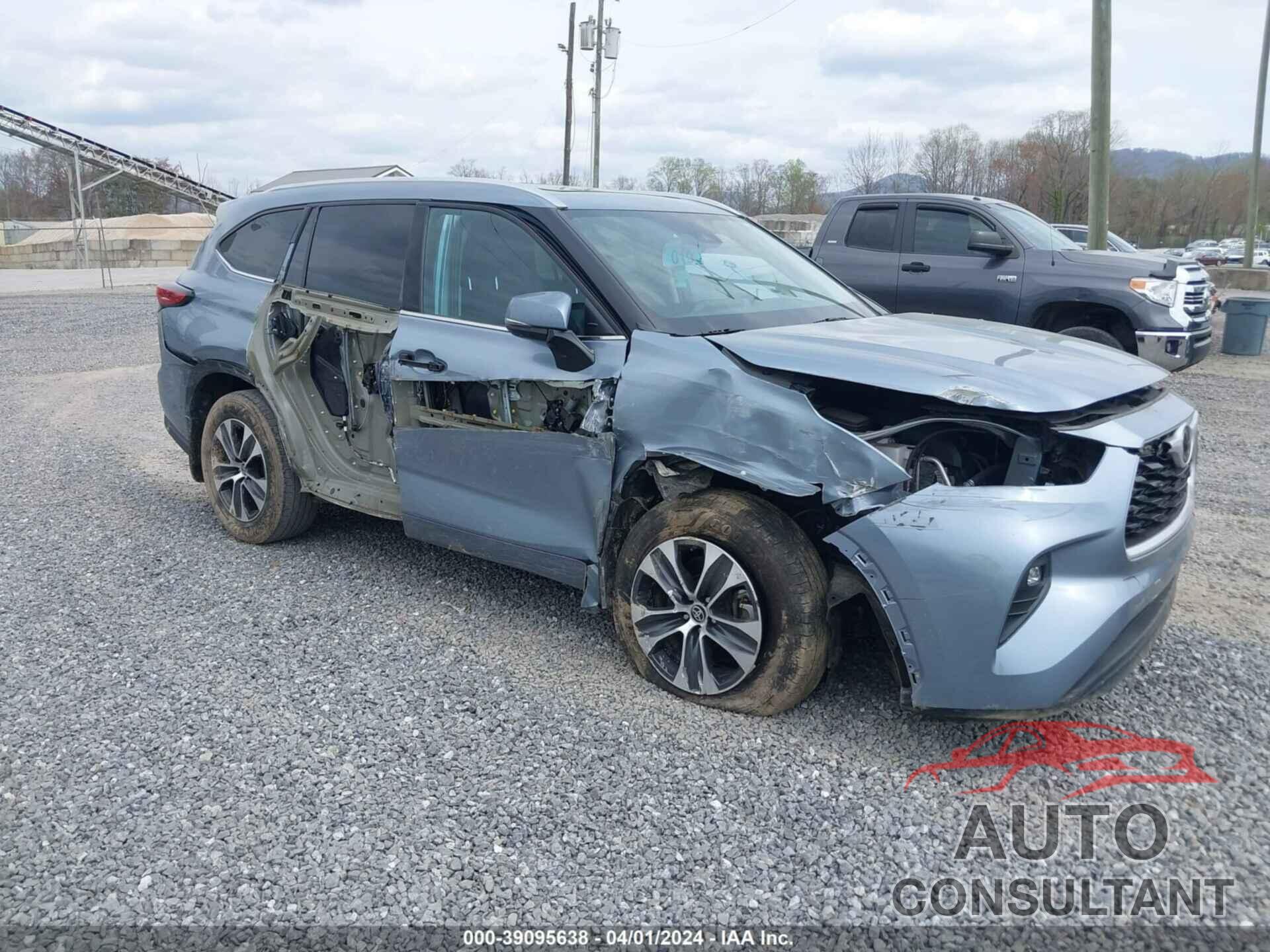 TOYOTA HIGHLANDER 2021 - 5TDGZRBHXMS136022