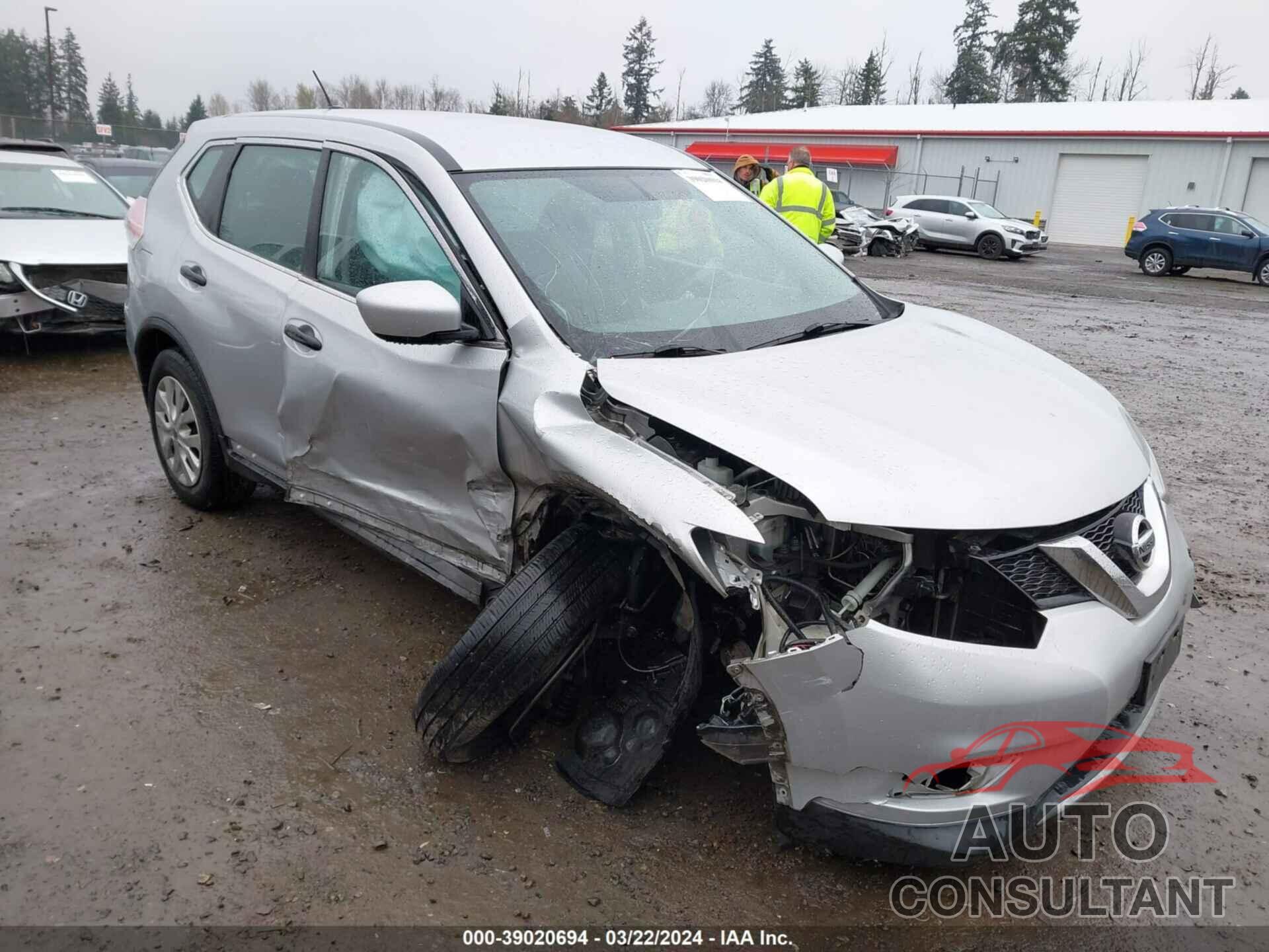 NISSAN ROGUE 2016 - KNMAT2MV1GP629782