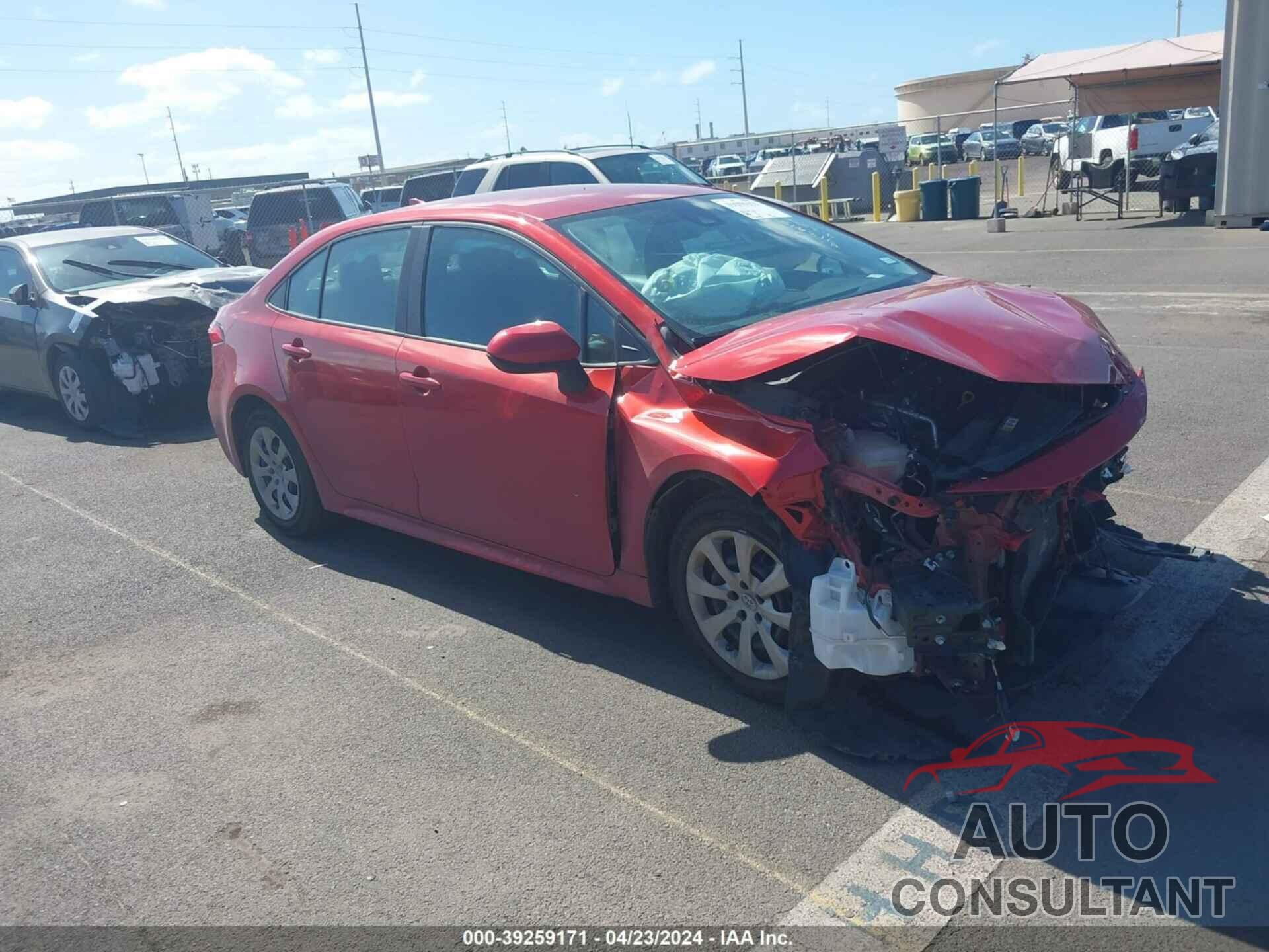 TOYOTA COROLLA 2020 - 5YFEPRAE8LP082201