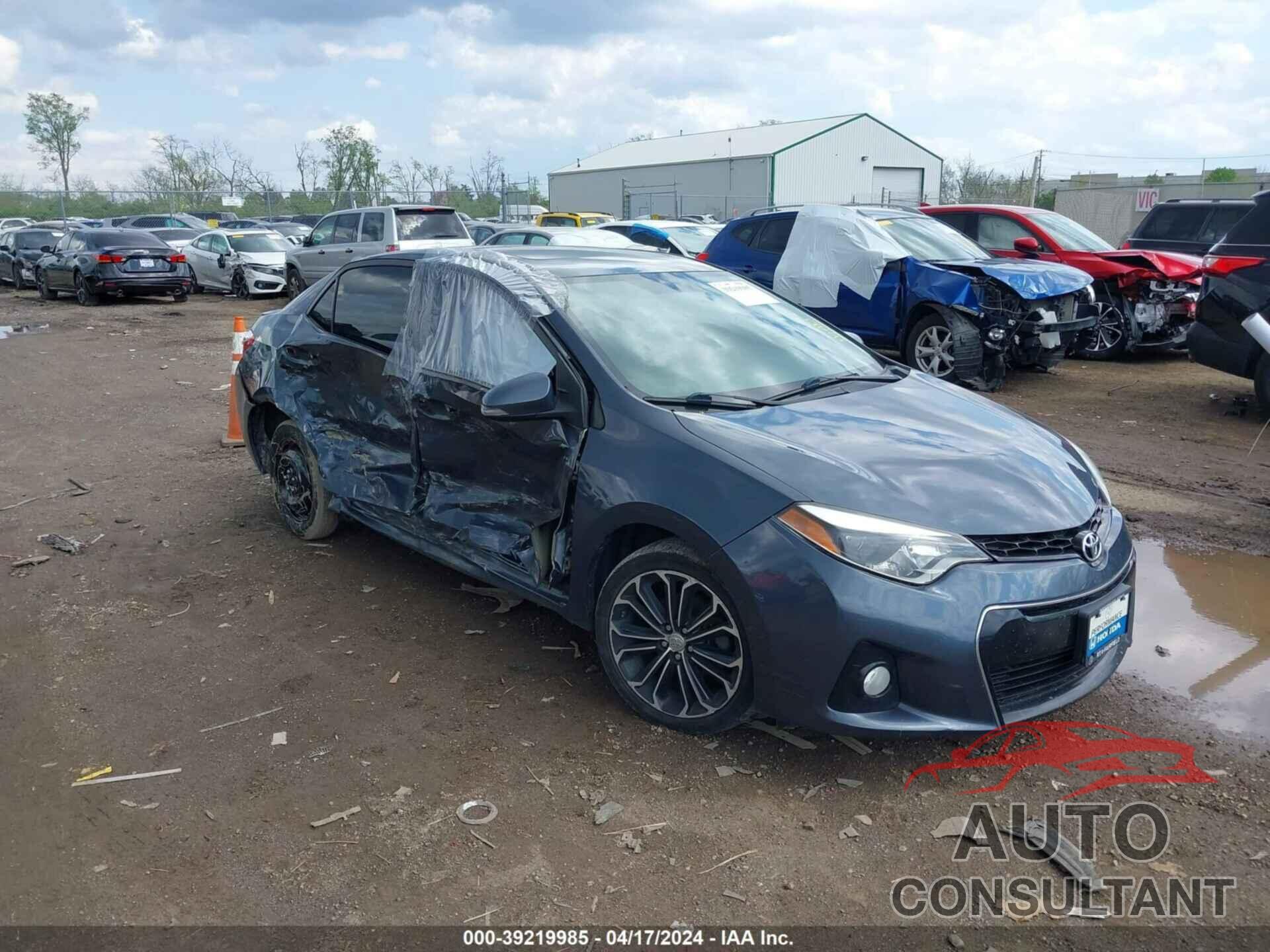 TOYOTA COROLLA 2016 - 2T1BURHE8GC735102