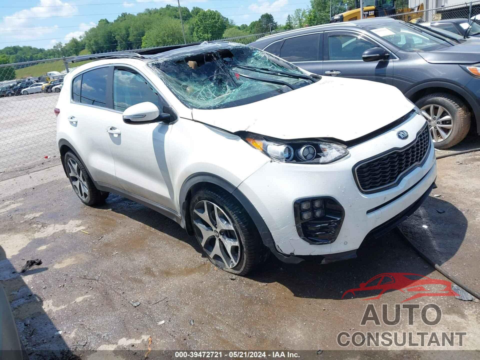 KIA SPORTAGE 2019 - KNDPR3A69K7569898