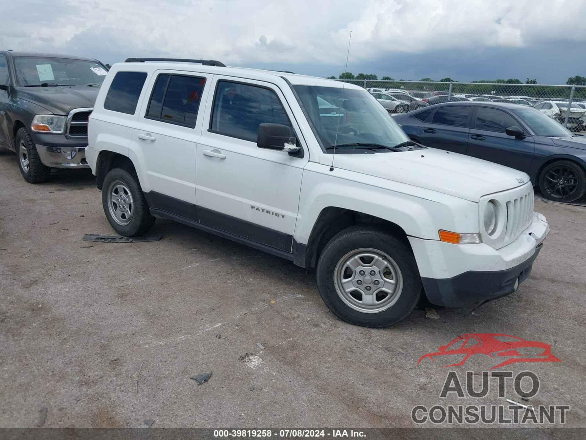 JEEP PATRIOT 2016 - 1C4NJPBB9GD575145