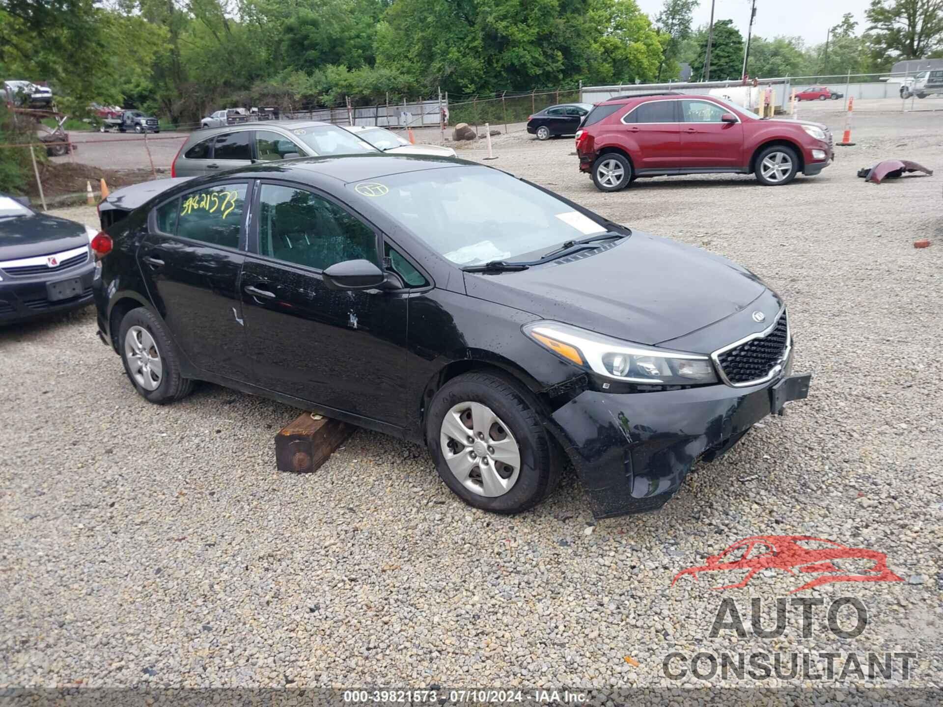 KIA FORTE 2017 - 3KPFK4A74HE045811