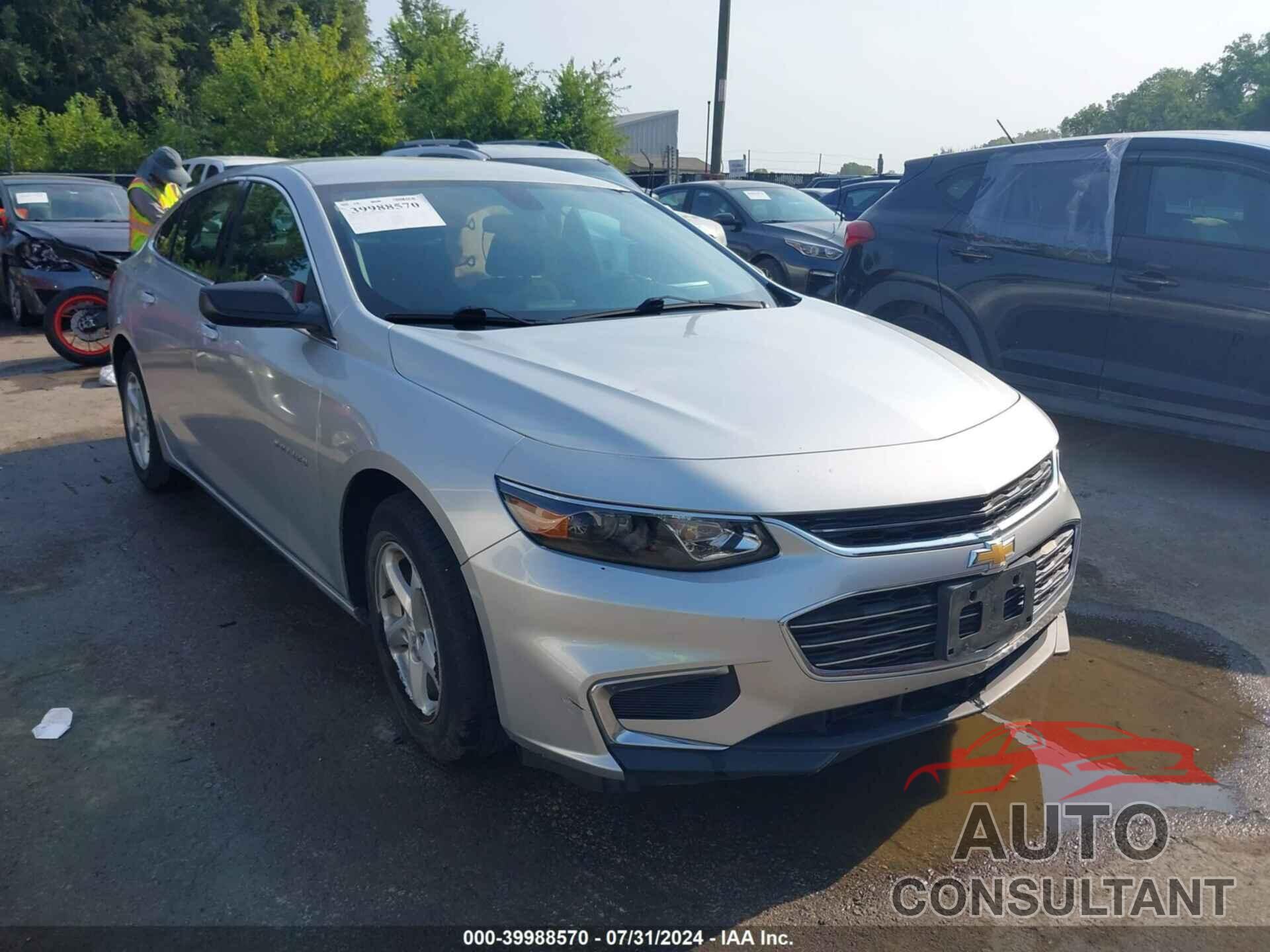 CHEVROLET MALIBU 2017 - 1G1ZB5STXHF276564