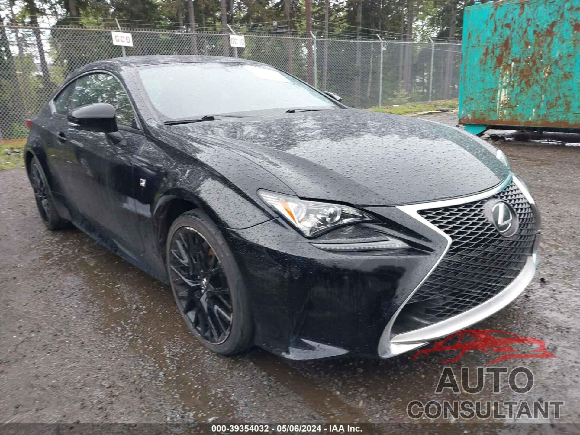 LEXUS RC 200T 2016 - JTHHA5BC3G5000686