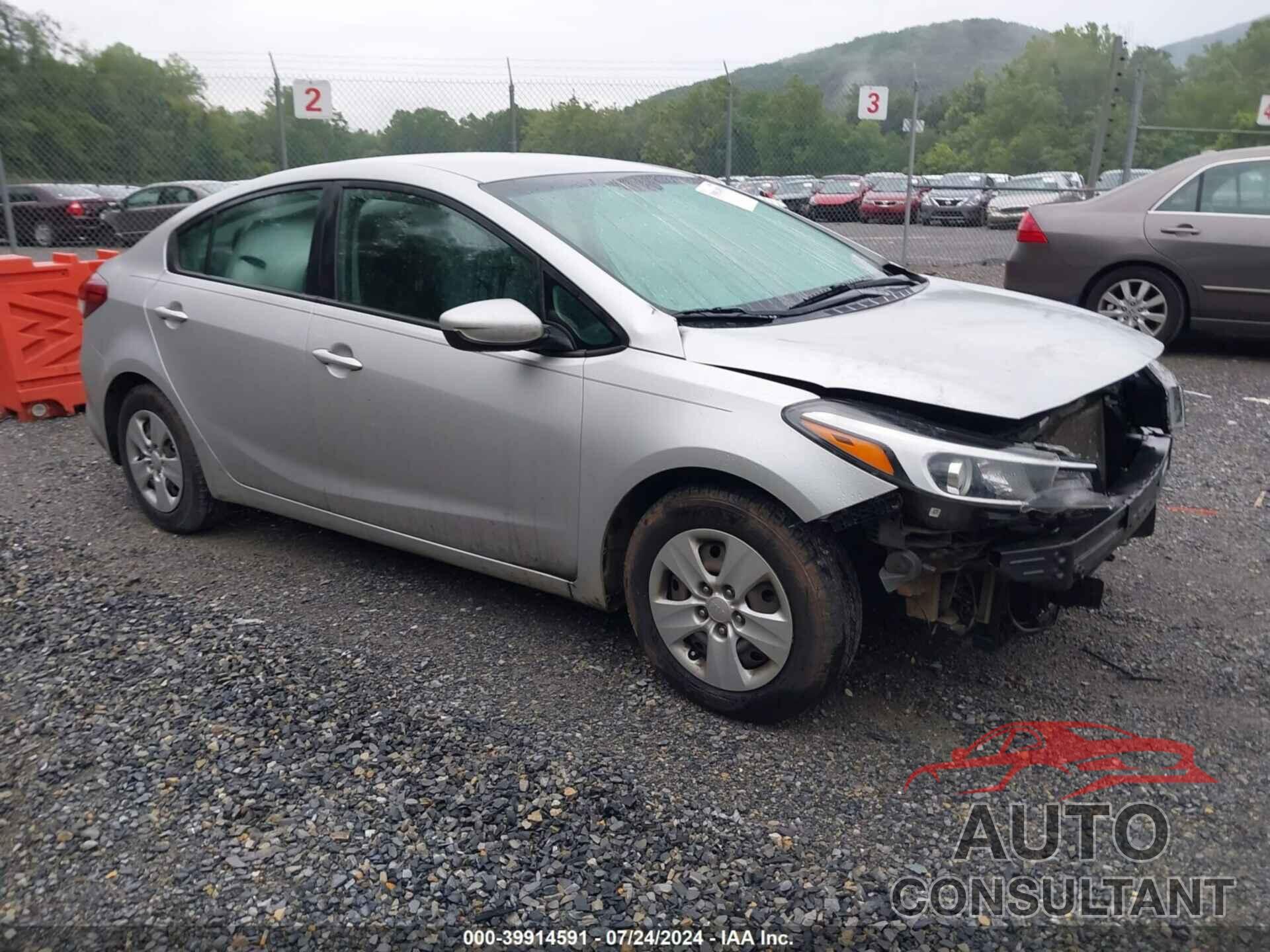 KIA FORTE 2017 - 3KPFK4A71HE076840