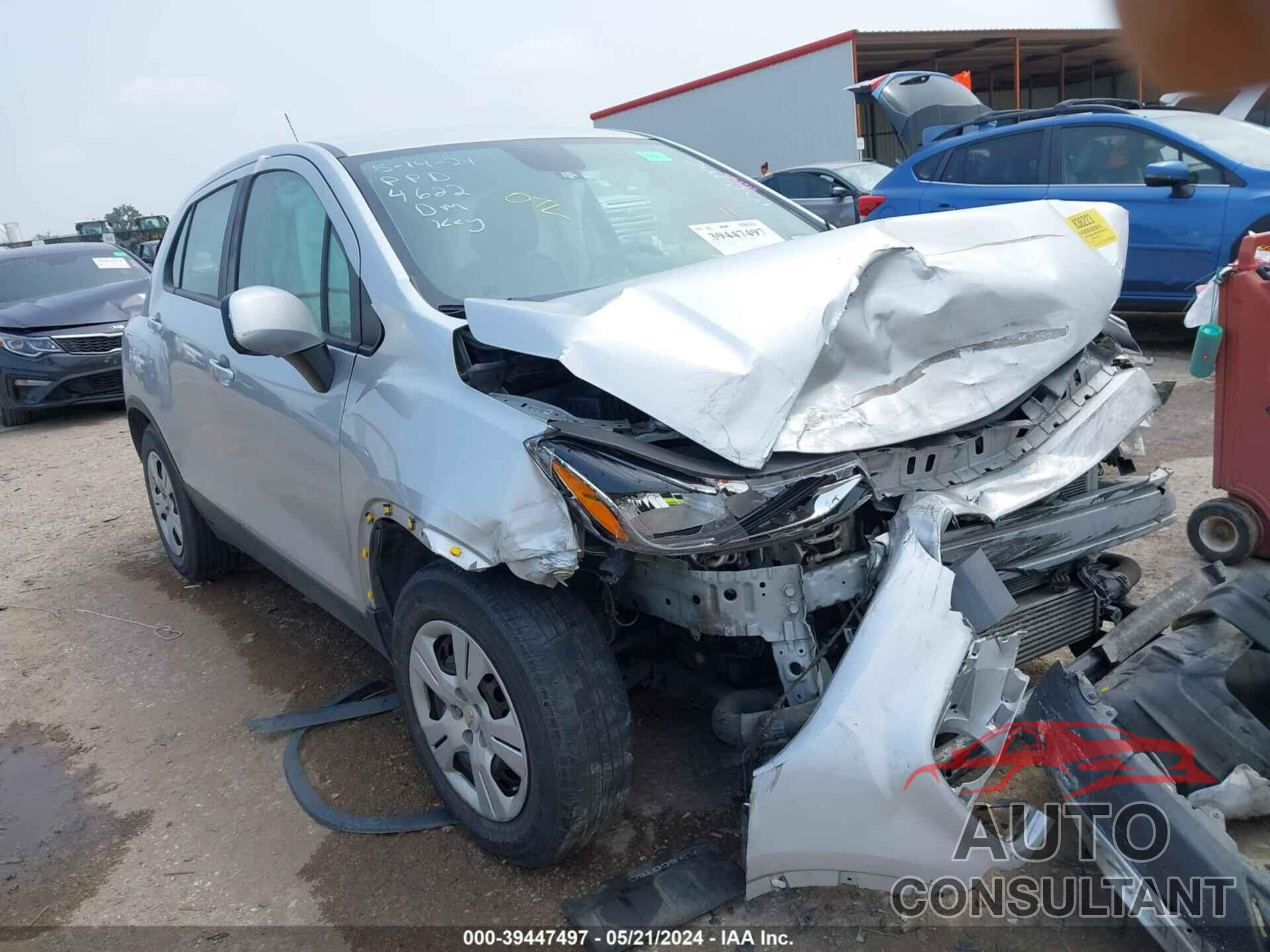 CHEVROLET TRAX 2018 - KL7CJKSB3JB704622