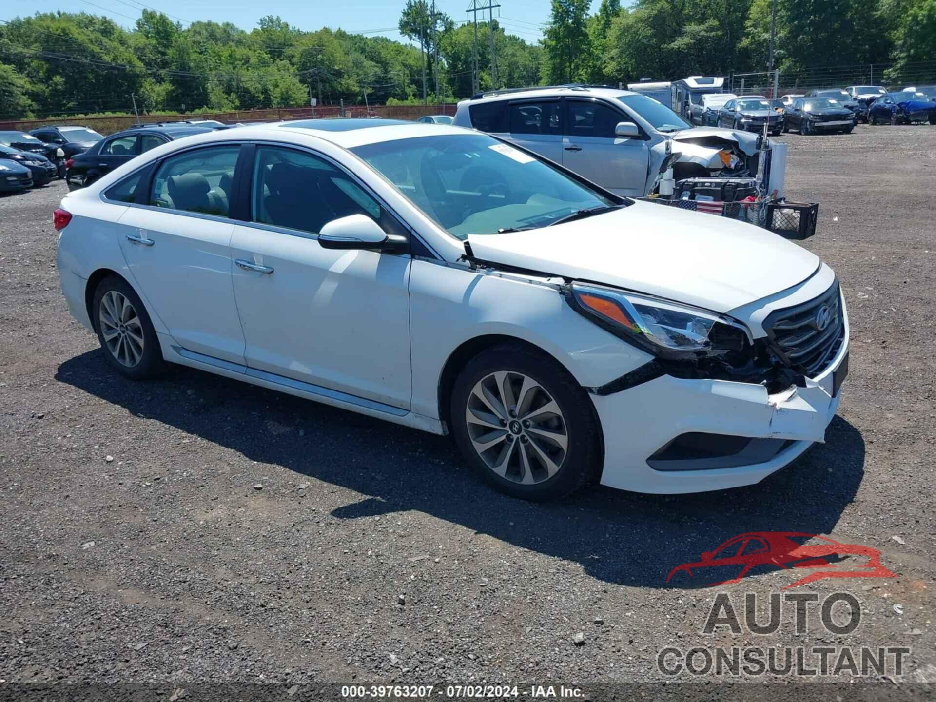 HYUNDAI SONATA 2017 - 5NPE34AF1HH478837