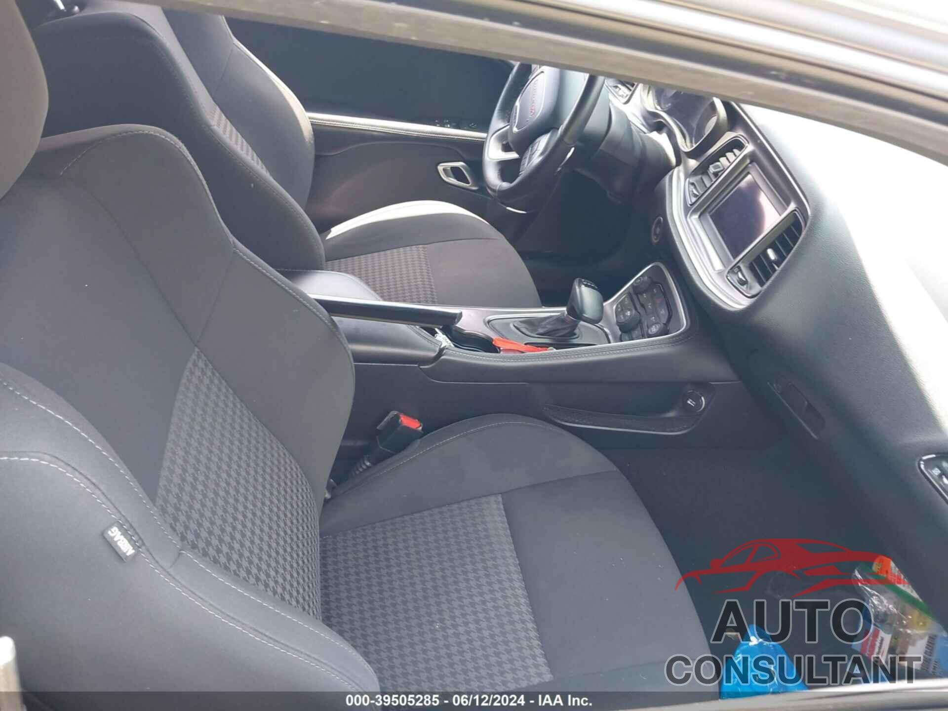 DODGE CHALLENGER 2019 - 2C3CDZJG2KH574622
