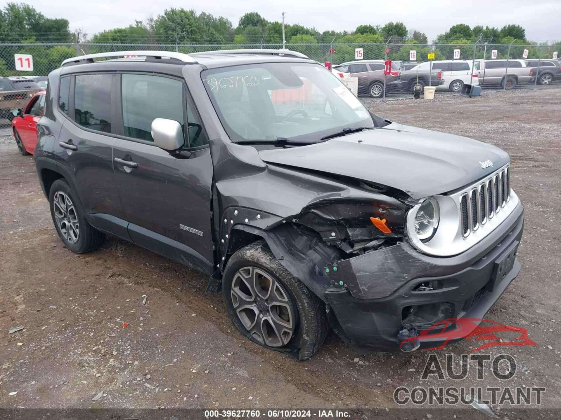 JEEP RENEGADE 2016 - ZACCJBDT5GPD08490