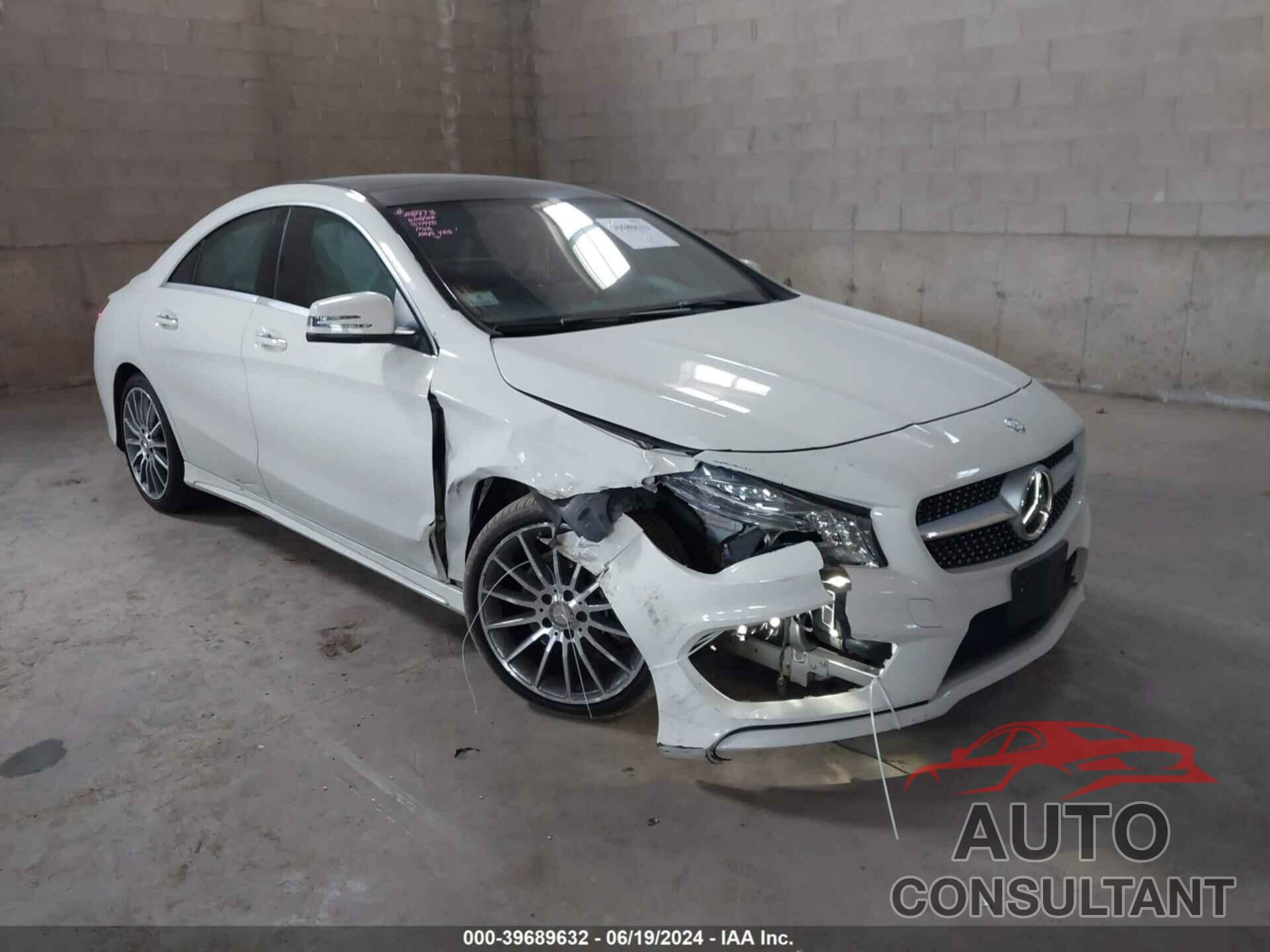 MERCEDES-BENZ CLA 250 2016 - WDDSJ4GB7GN299171