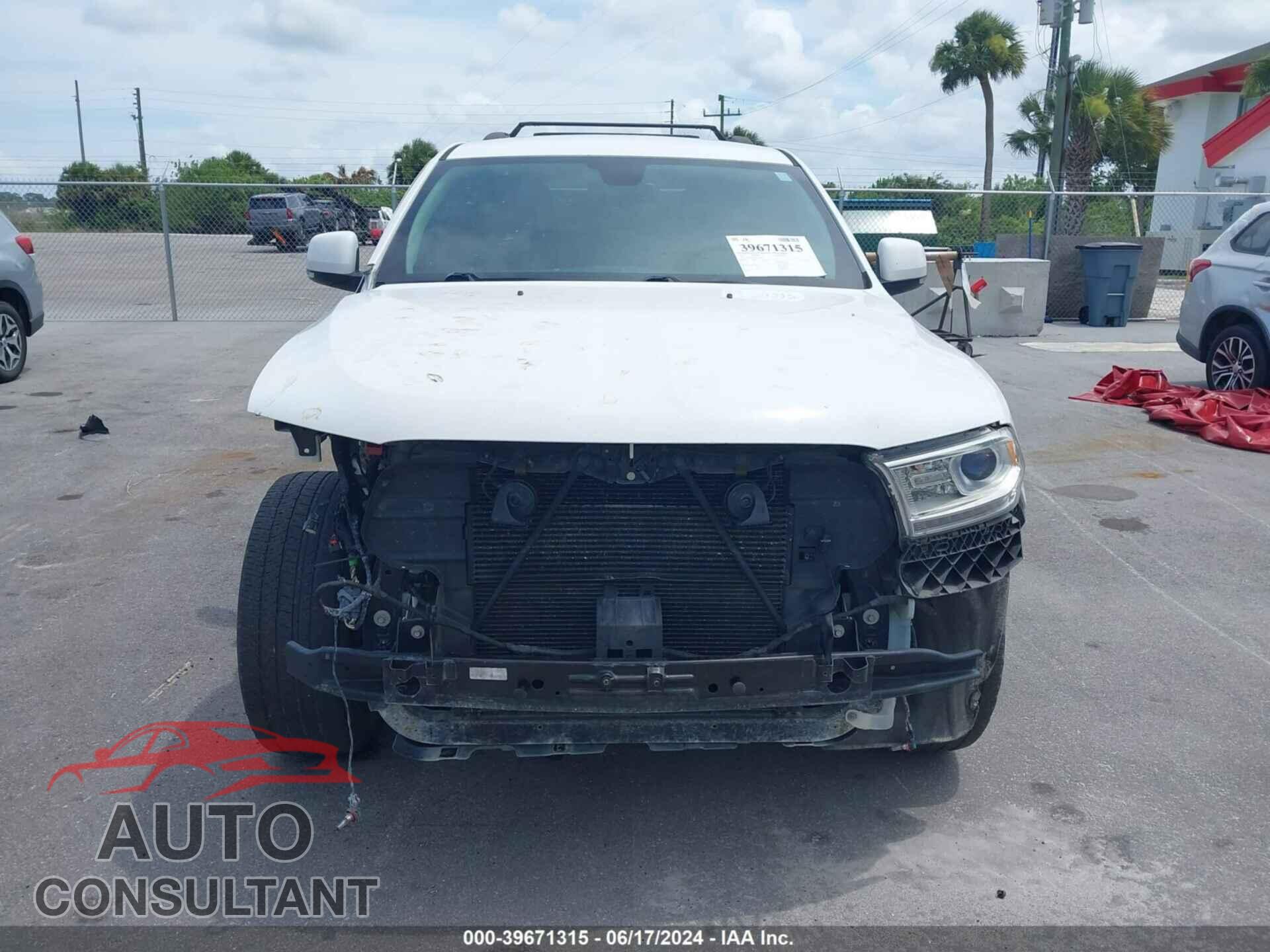 DODGE DURANGO 2016 - 1C4RDJDG6GC353604