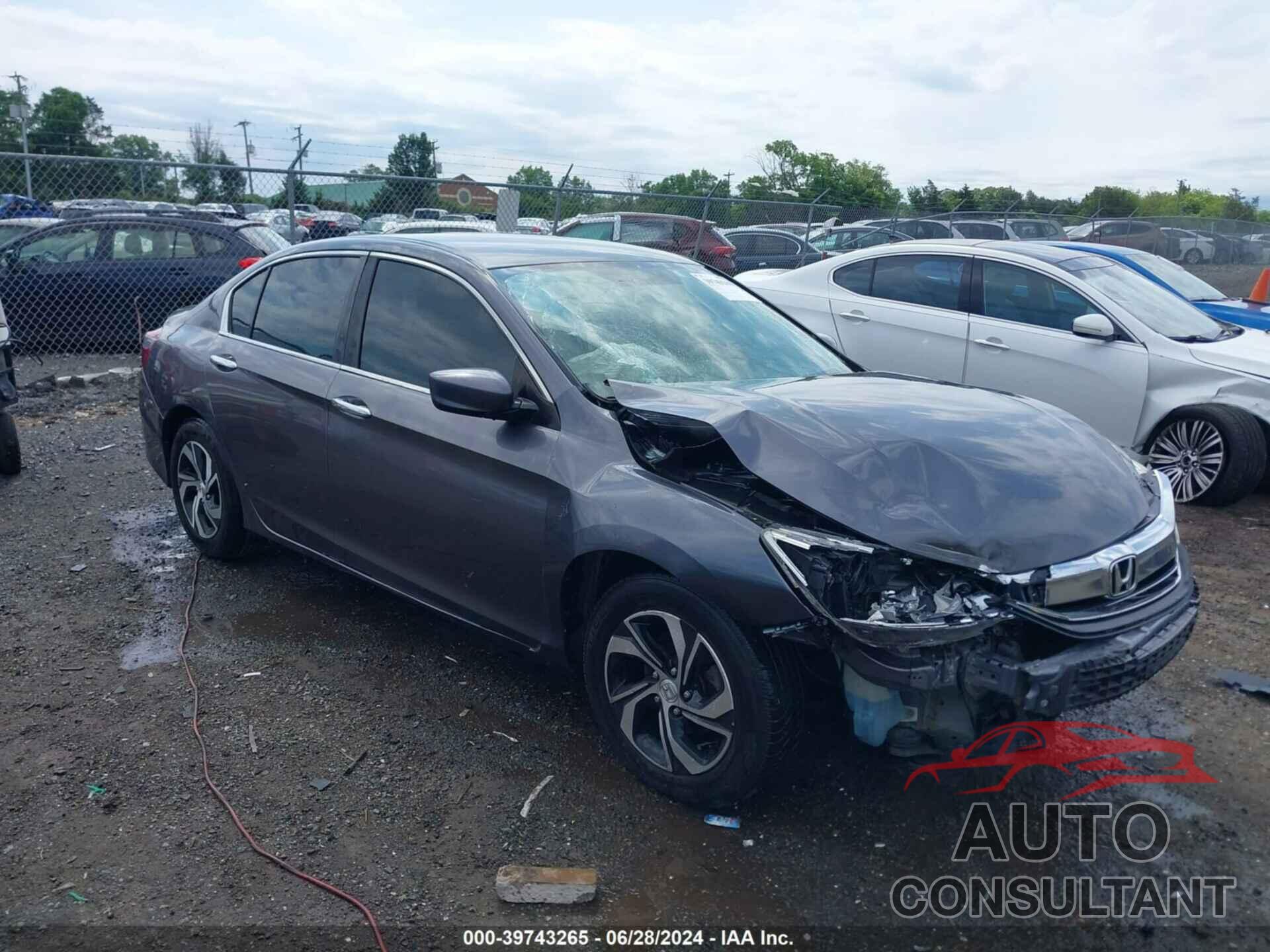 HONDA ACCORD 2017 - 1HGCR2F31HA098916