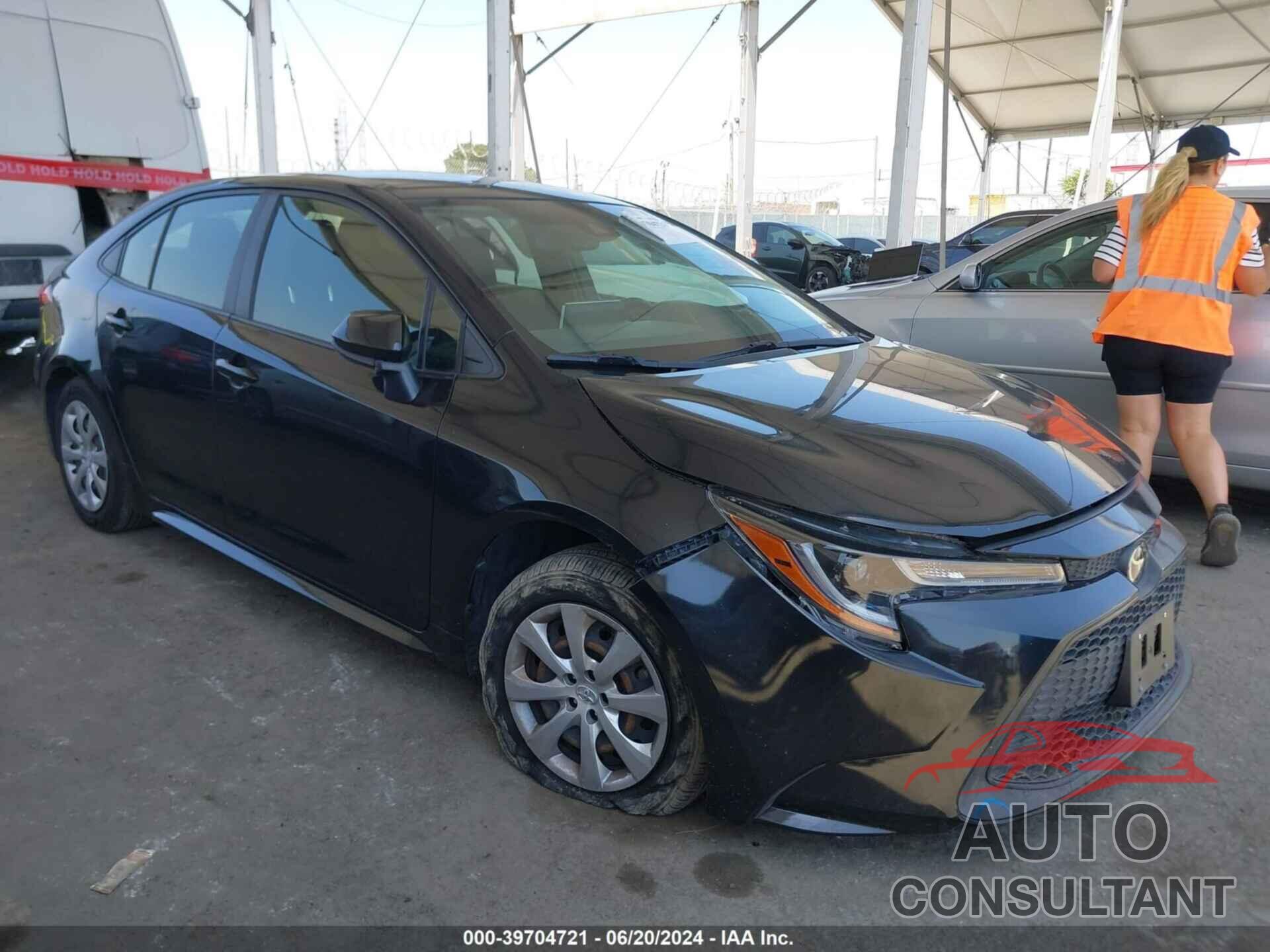 TOYOTA COROLLA 2020 - JTDEPRAE1LJ044202