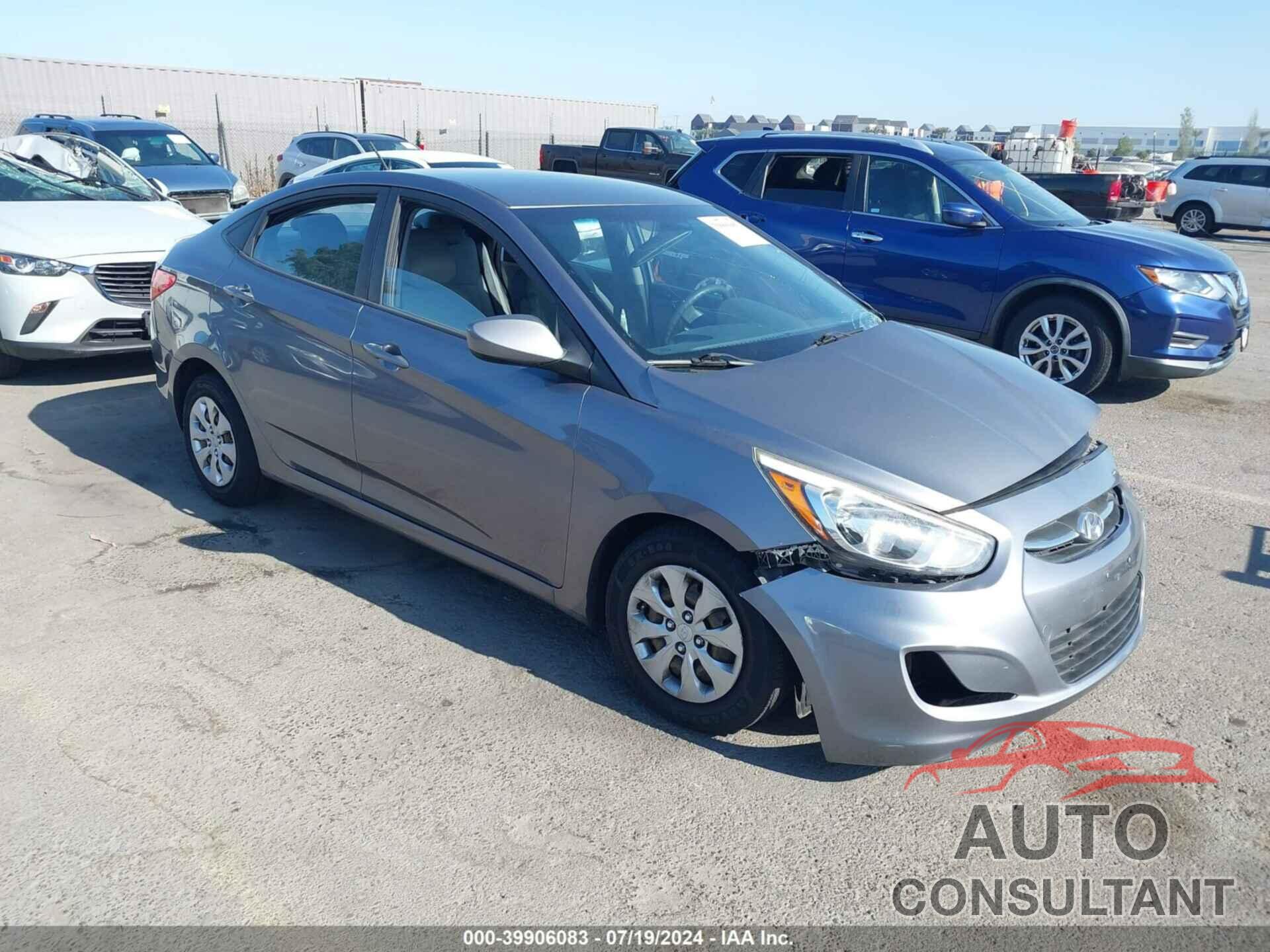 HYUNDAI ACCENT 2016 - KMHCT4AE6GU980936