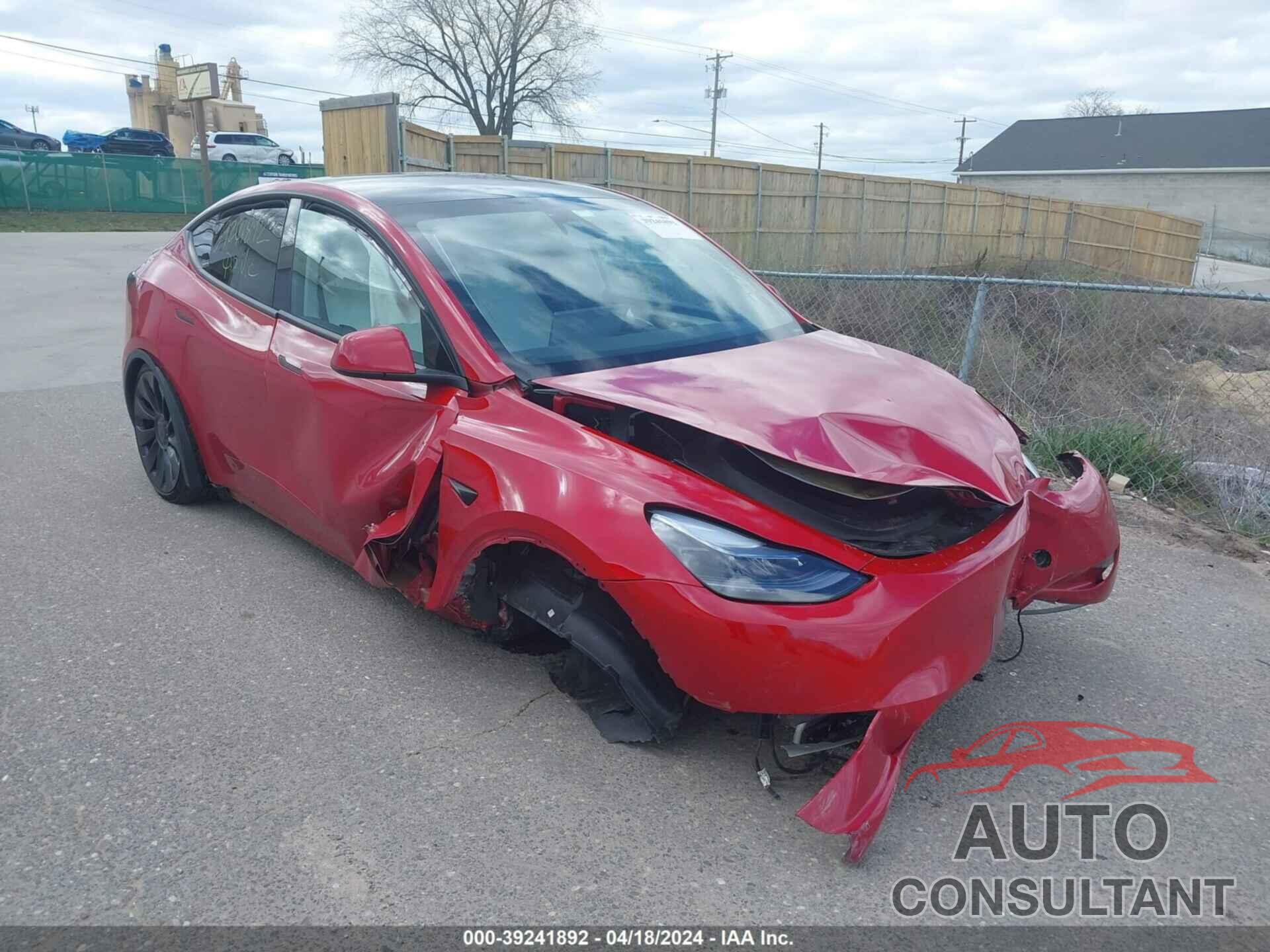 TESLA MODEL Y 2023 - 7SAYGDEF5PF853933