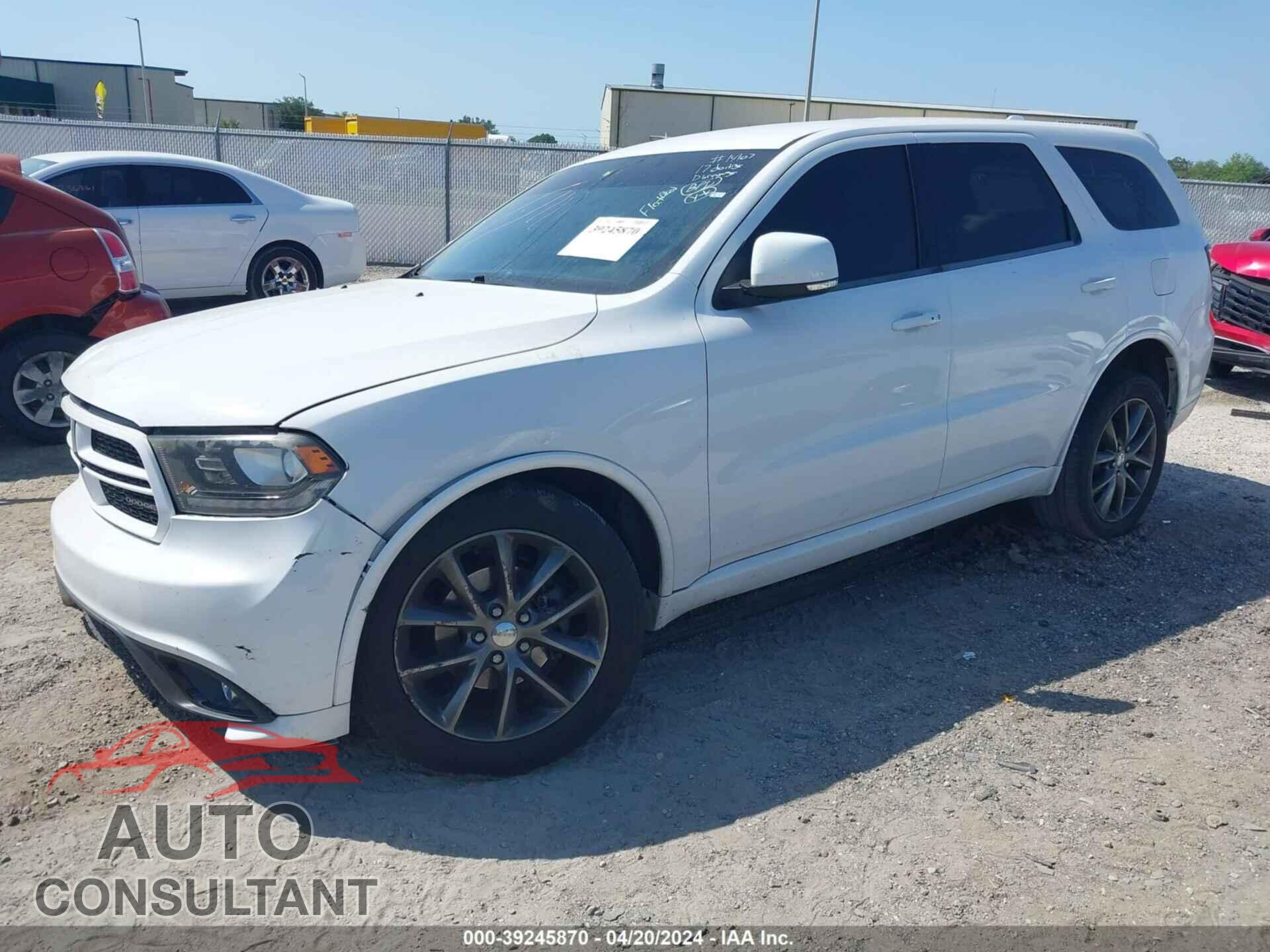 DODGE DURANGO 2017 - 1C4RDHDG4HC796635