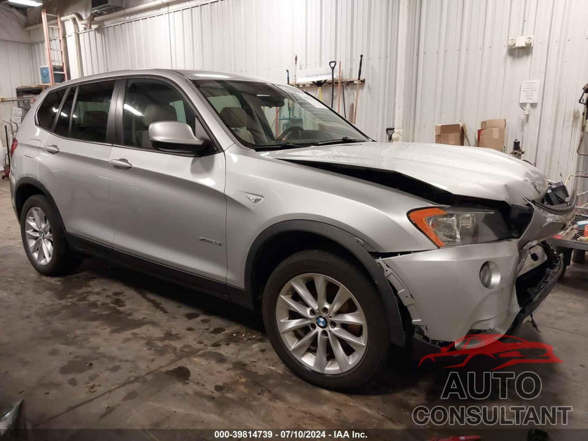 BMW X3 2013 - 5UXWX9C57D0A23381