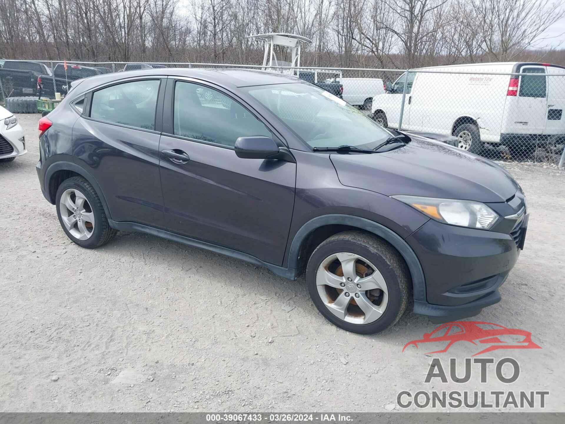 HONDA HR-V 2016 - 3CZRU6H36GM741865
