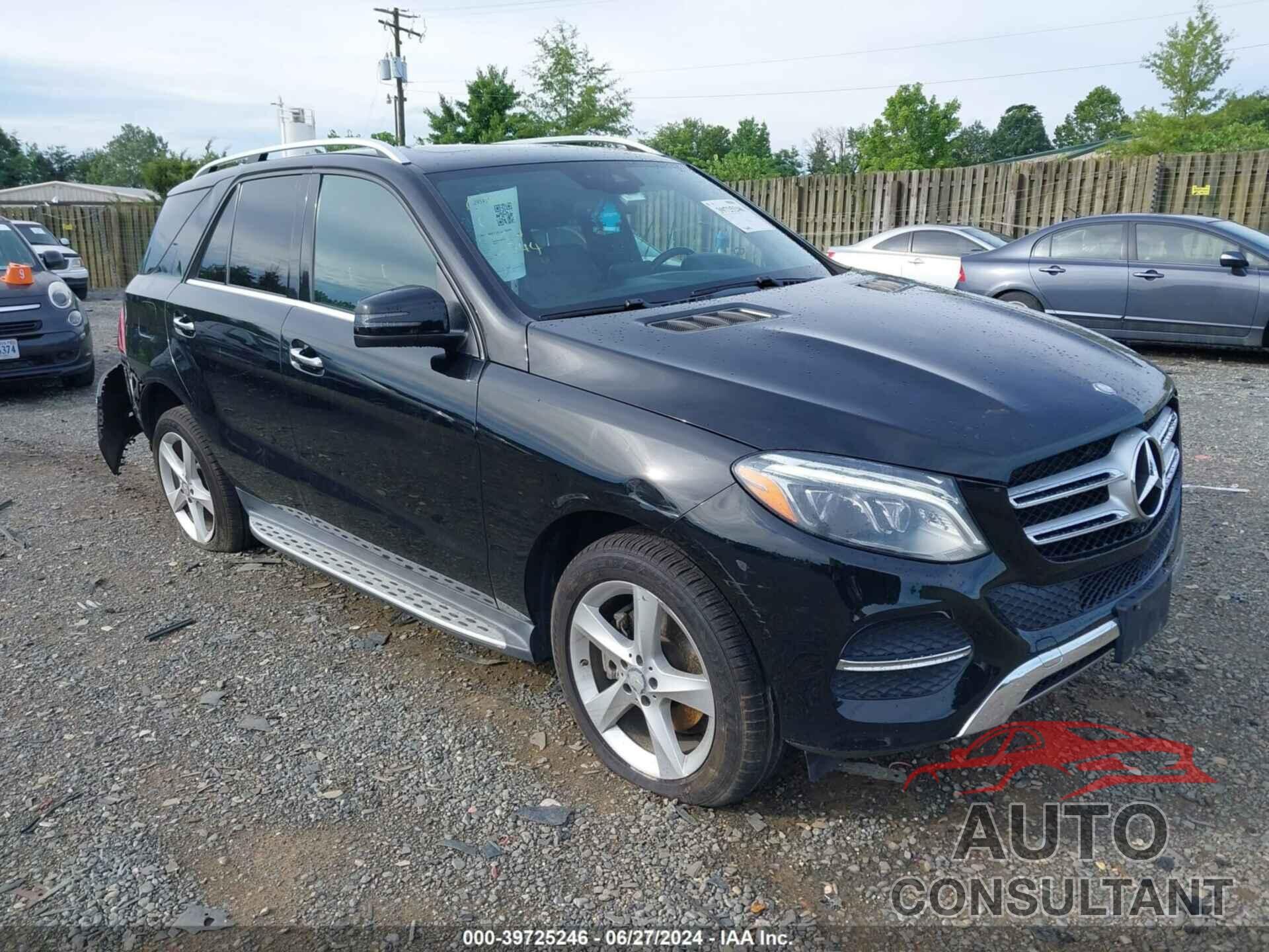 MERCEDES-BENZ GLE 350 2017 - 4JGDA5HB5HA902744