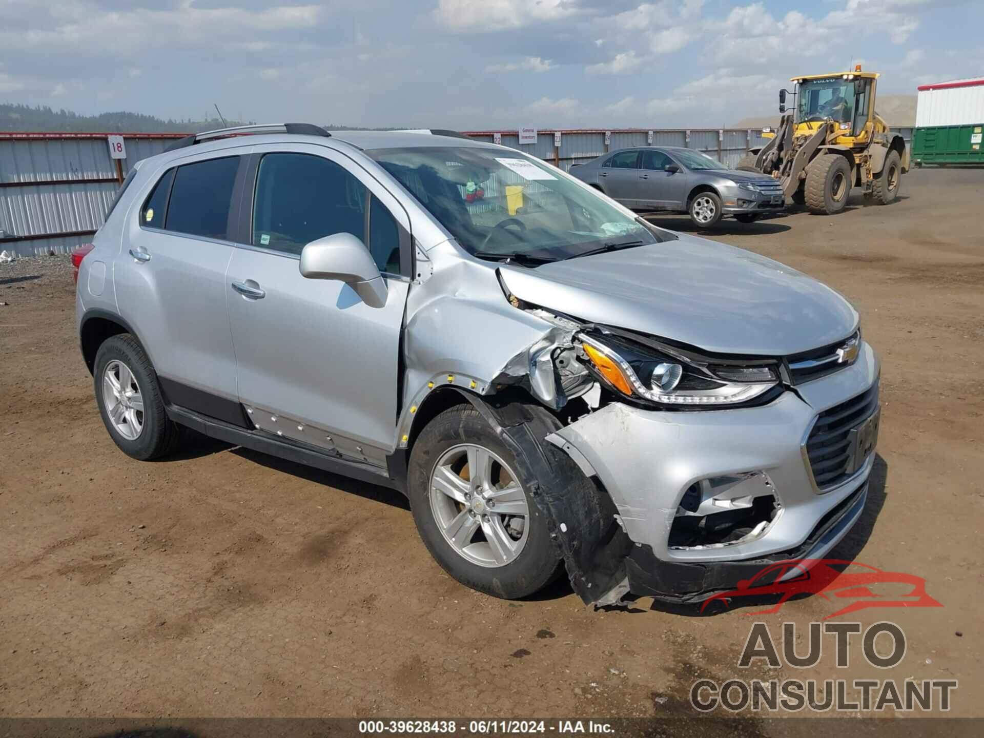 CHEVROLET TRAX 2019 - KL7CJPSB8KB917404