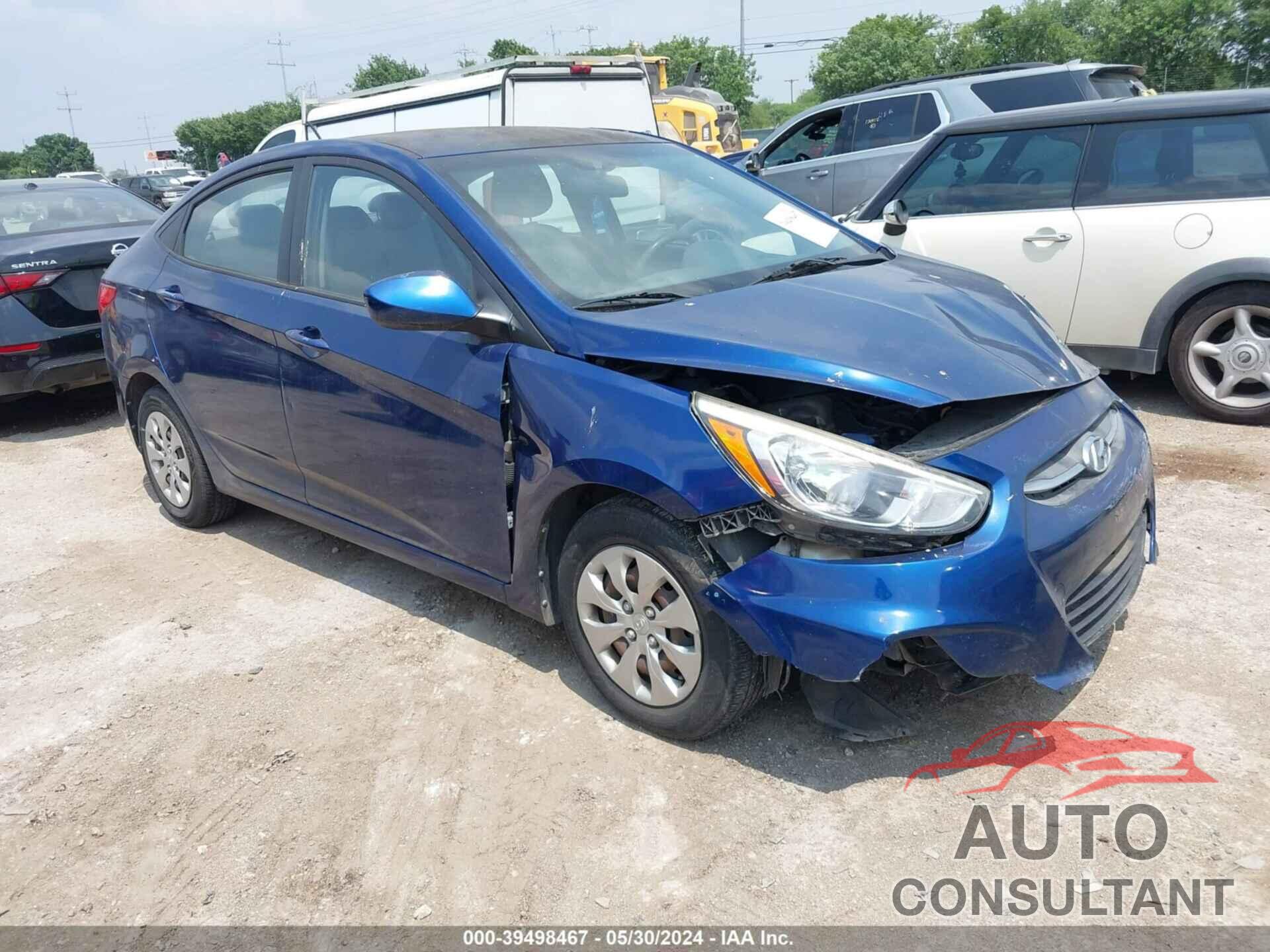 HYUNDAI ACCENT 2016 - KMHCT4AE1GU082292