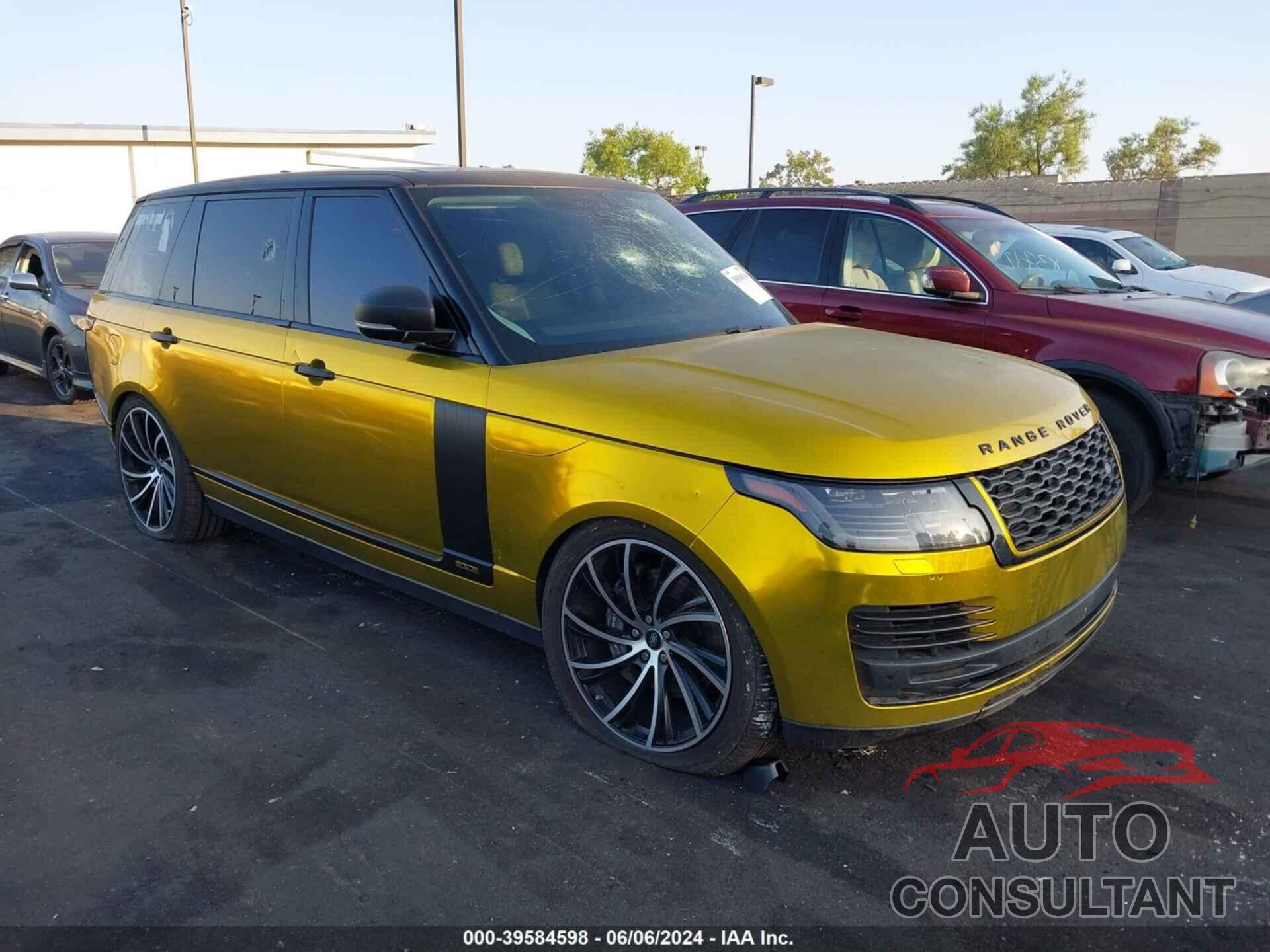 LAND ROVER RANGE ROVER 2018 - SALGS5RE0JA380563