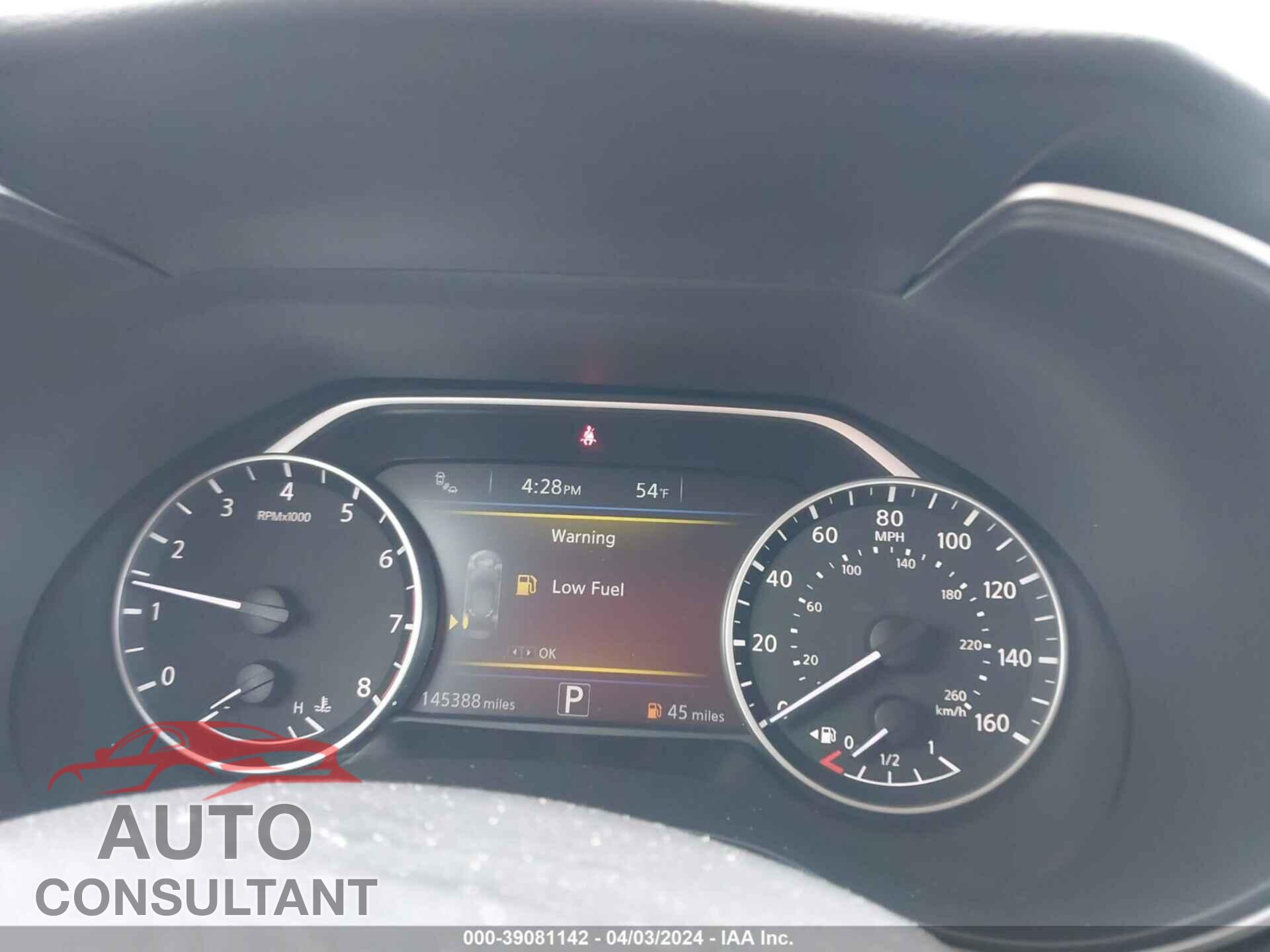 NISSAN MAXIMA 2017 - 1N4AA6AP0HC408255