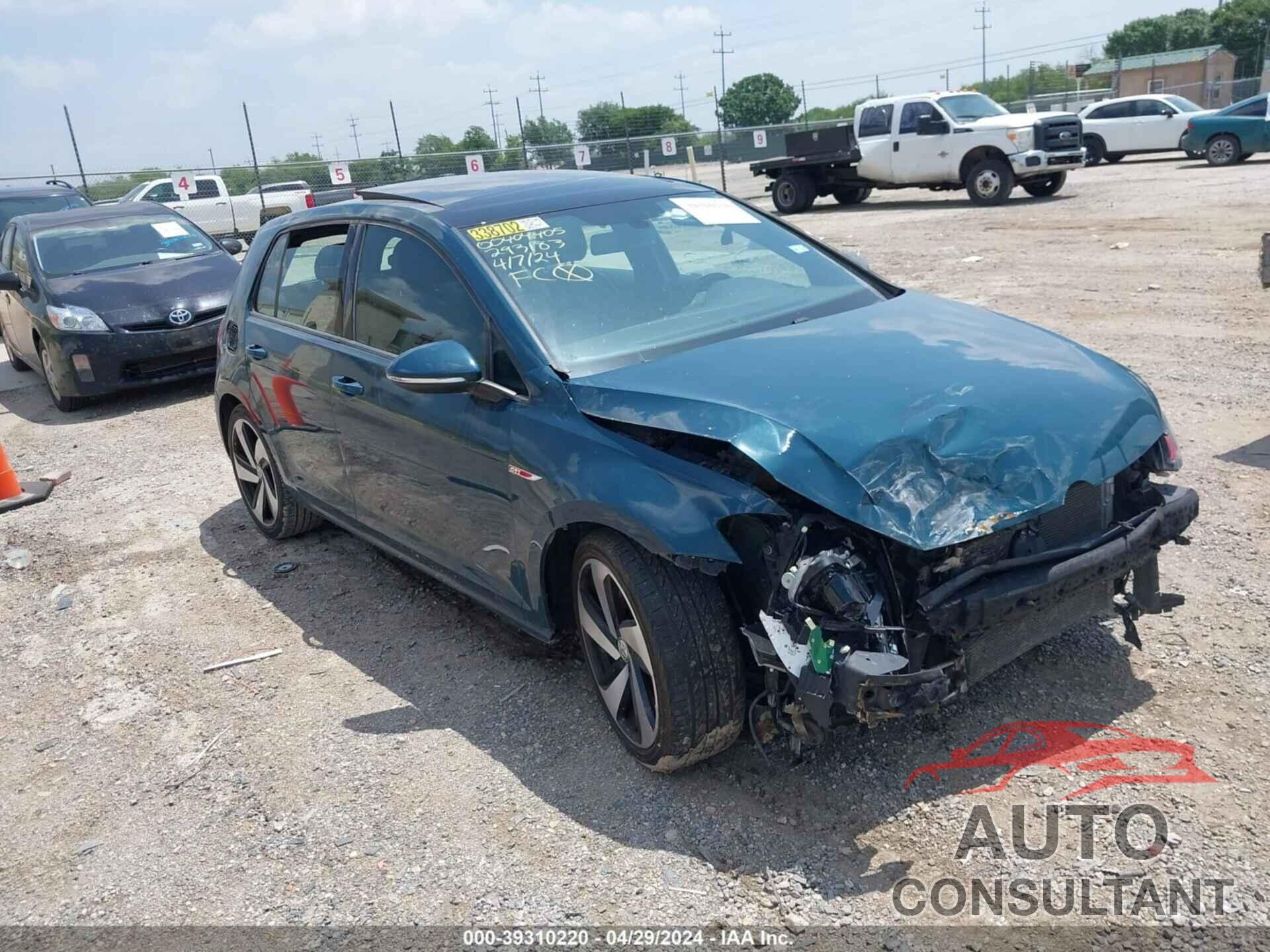 VOLKSWAGEN GOLF GTI 2018 - 3VW547AU5JM293183