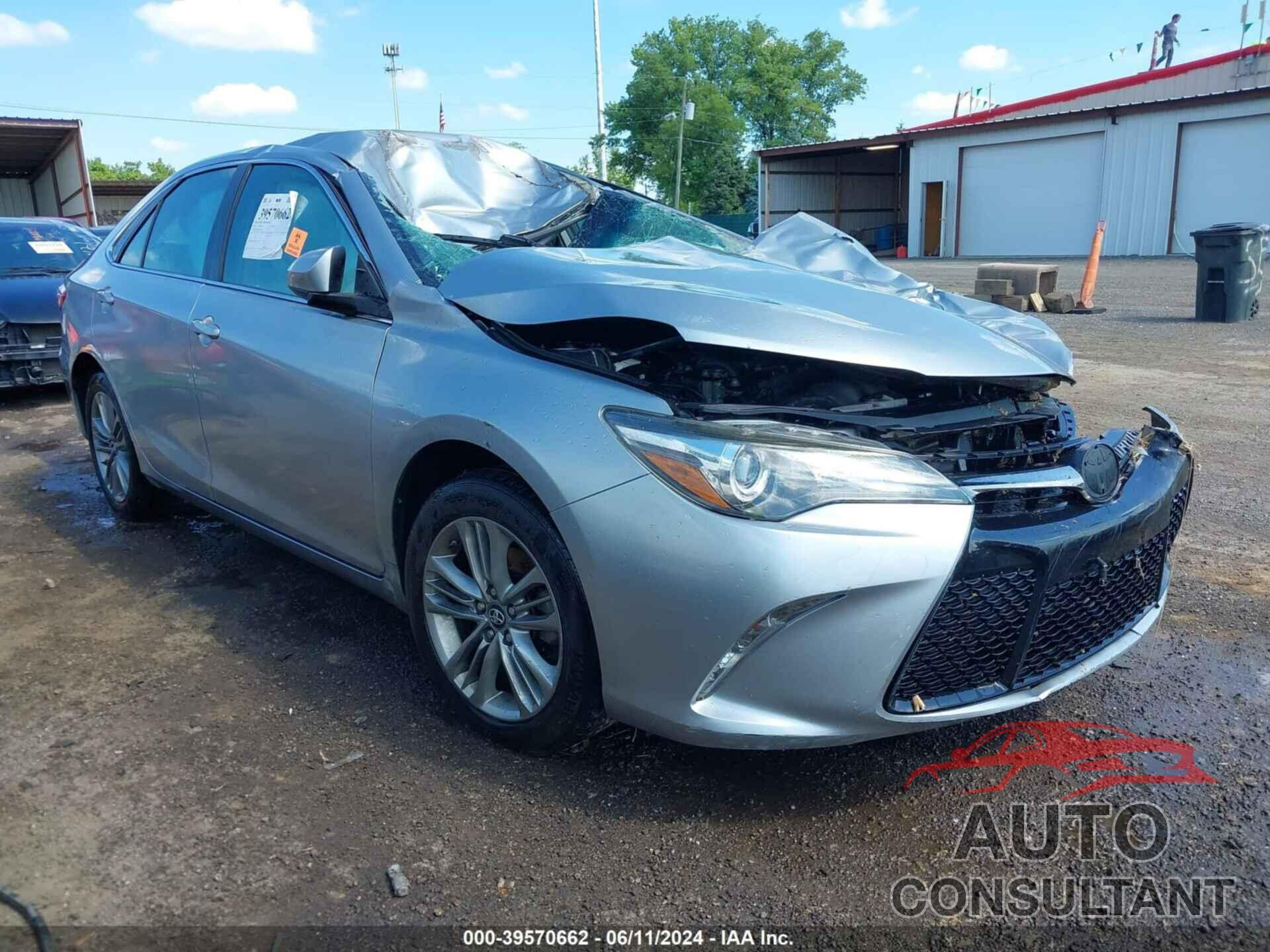 TOYOTA CAMRY 2017 - 4T1BF1FK3HU702545