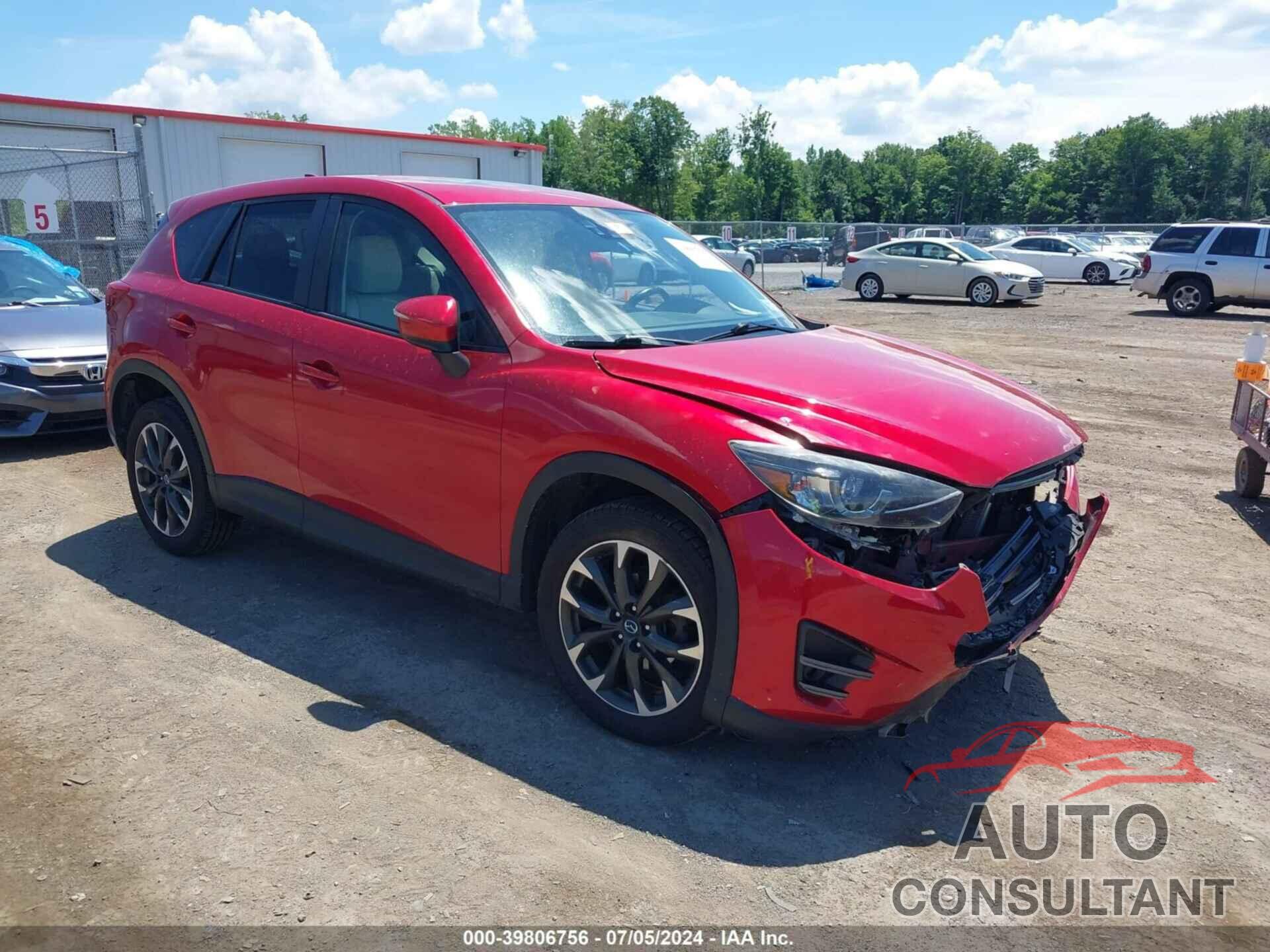 MAZDA CX-5 2016 - JM3KE4DY5G0789278