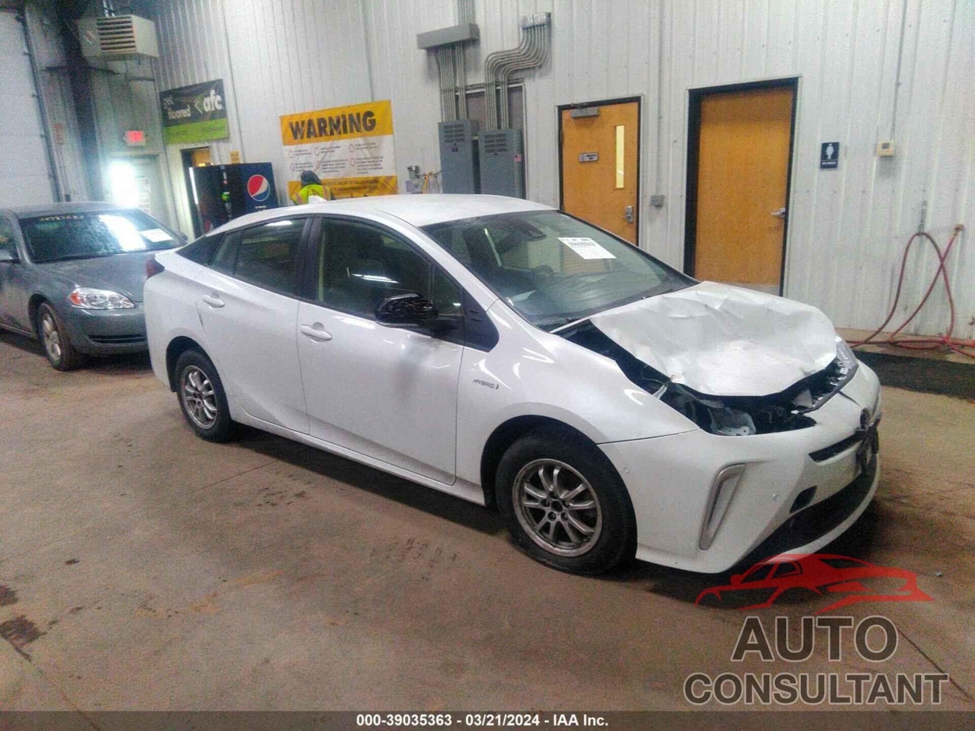 TOYOTA PRIUS 2021 - JTDL9MFU6M3025882