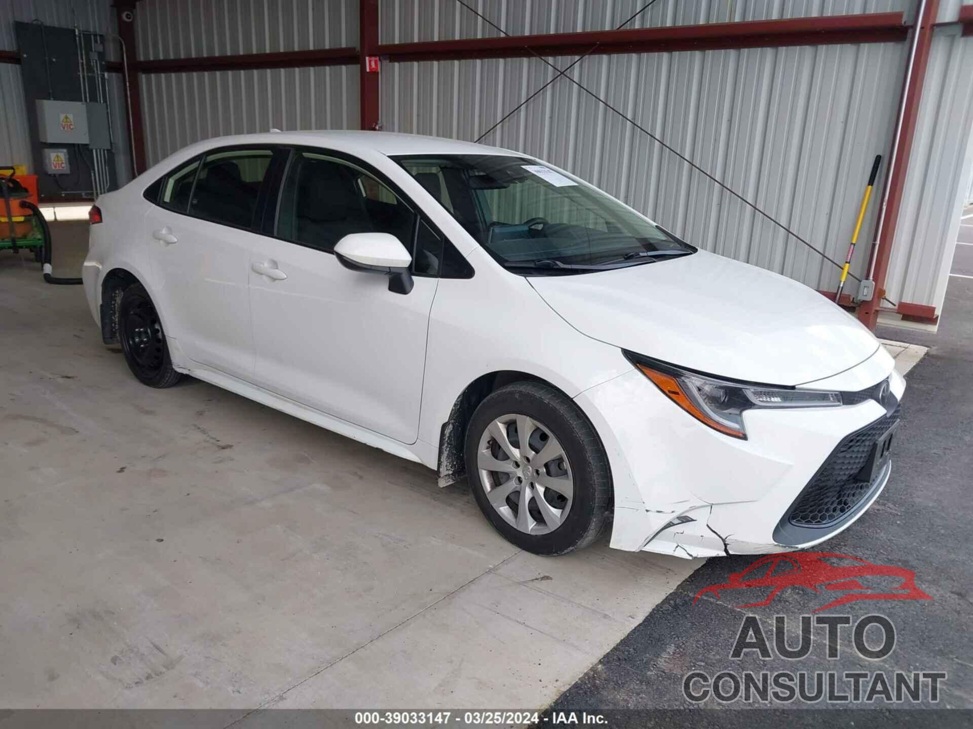 TOYOTA COROLLA 2021 - JTDEPMAE7MJ170522