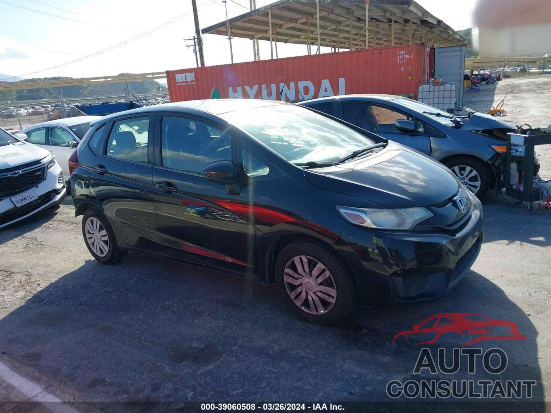 HONDA FIT 2017 - JHMGK5H51HS009195