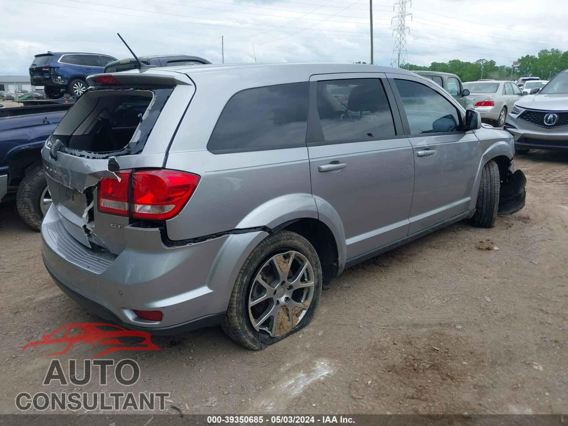 DODGE JOURNEY 2017 - 3C4PDCEG4HT539133