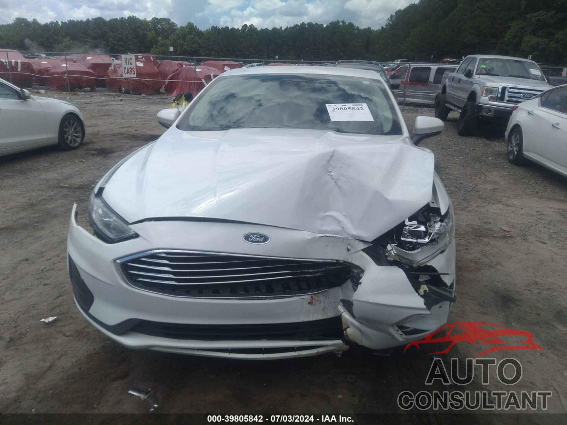 FORD FUSION 2019 - 3FA6P0HD9KR245806
