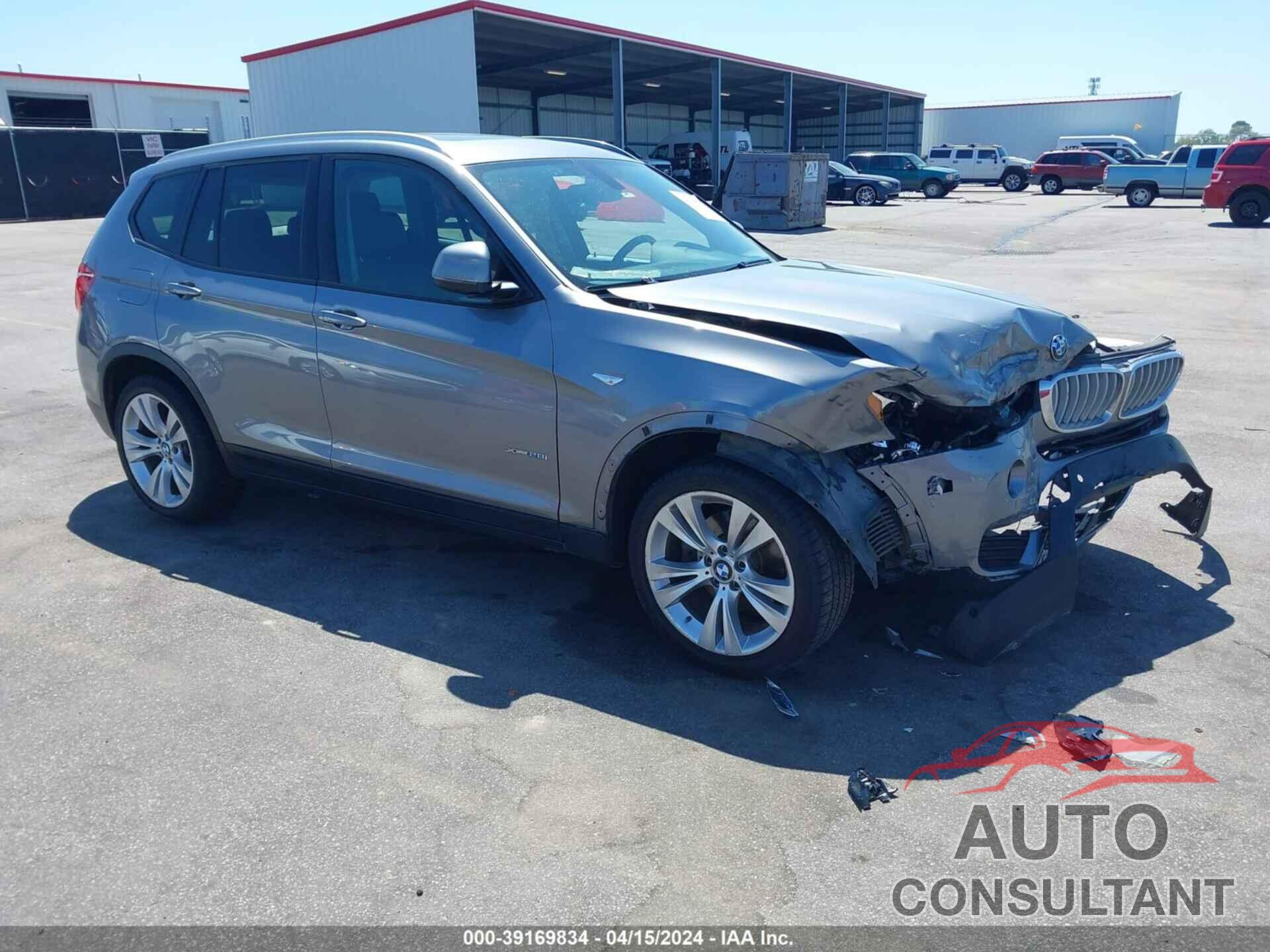 BMW X3 2016 - 5UXWX9C59G0D81148