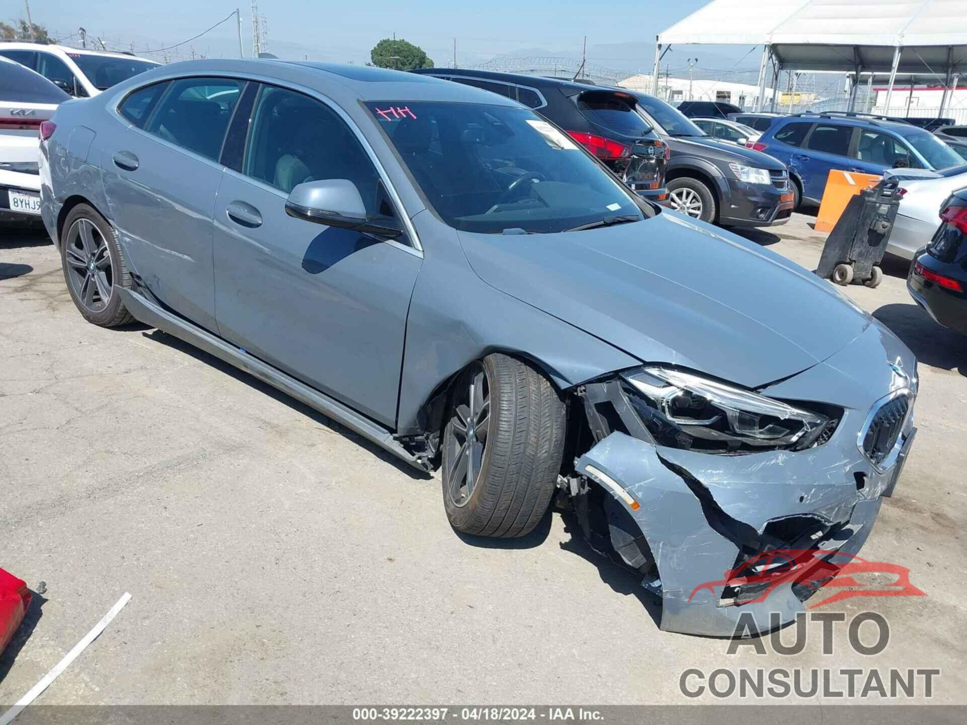 BMW 228I GRAN COUPE 2021 - WBA73AK08M7G38728