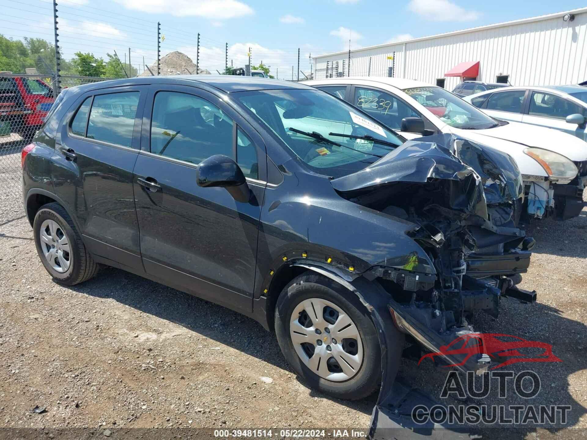 CHEVROLET TRAX 2016 - KL7CJKSB9GB605666