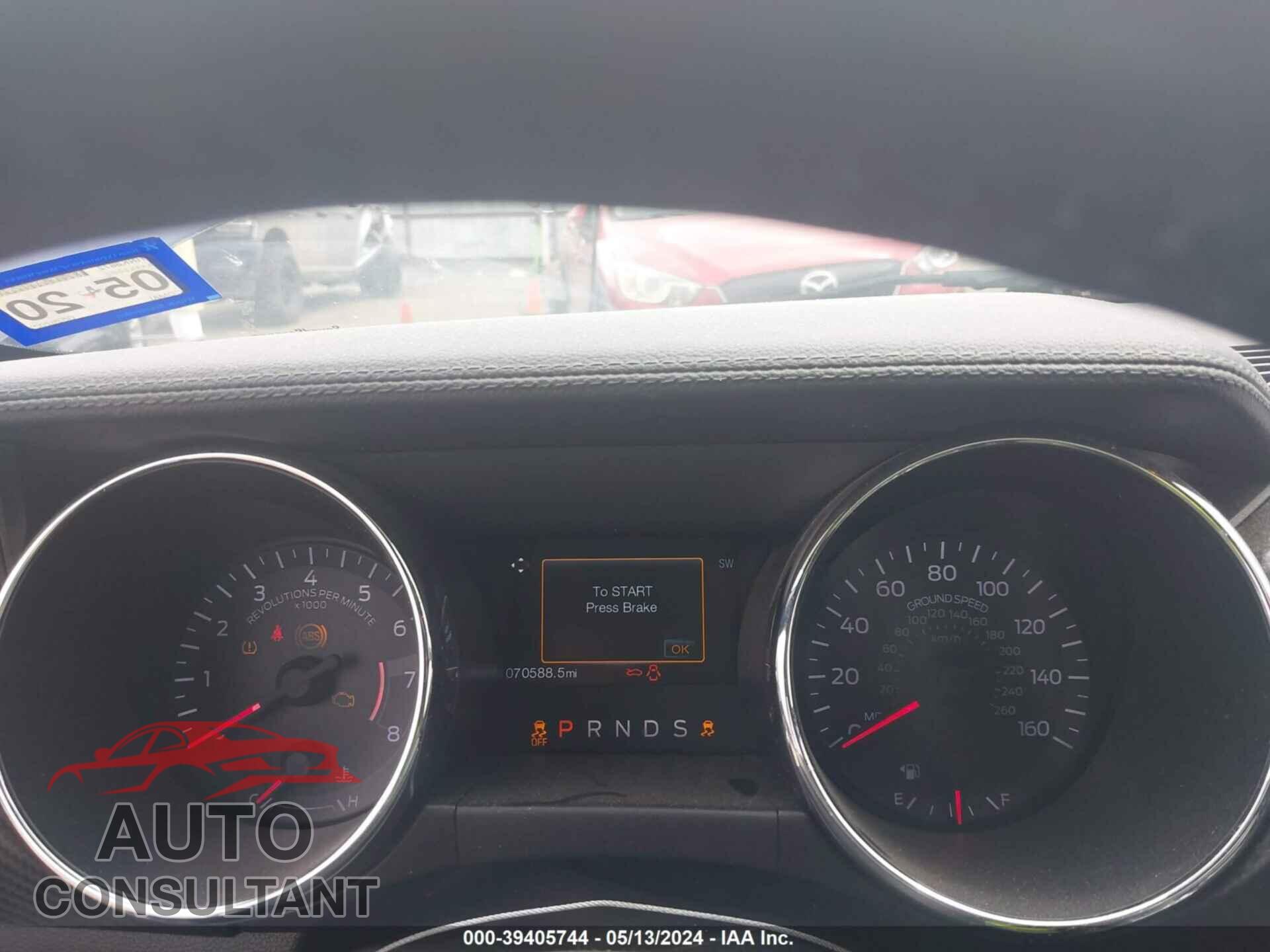 FORD MUSTANG 2016 - 1FA6P8AM0G5262027