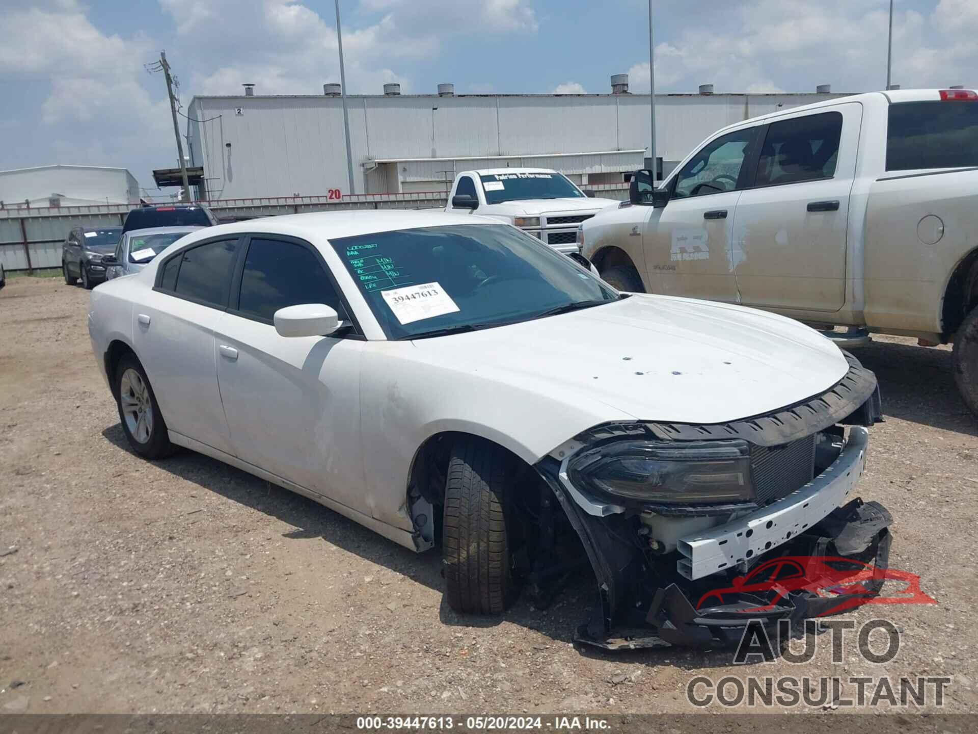 DODGE CHARGER 2020 - 2C3CDXBG7LH122492