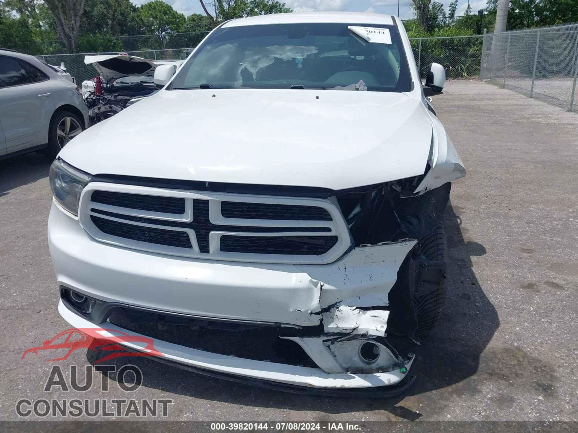 DODGE DURANGO 2018 - 1C4RDHDG1JC316511