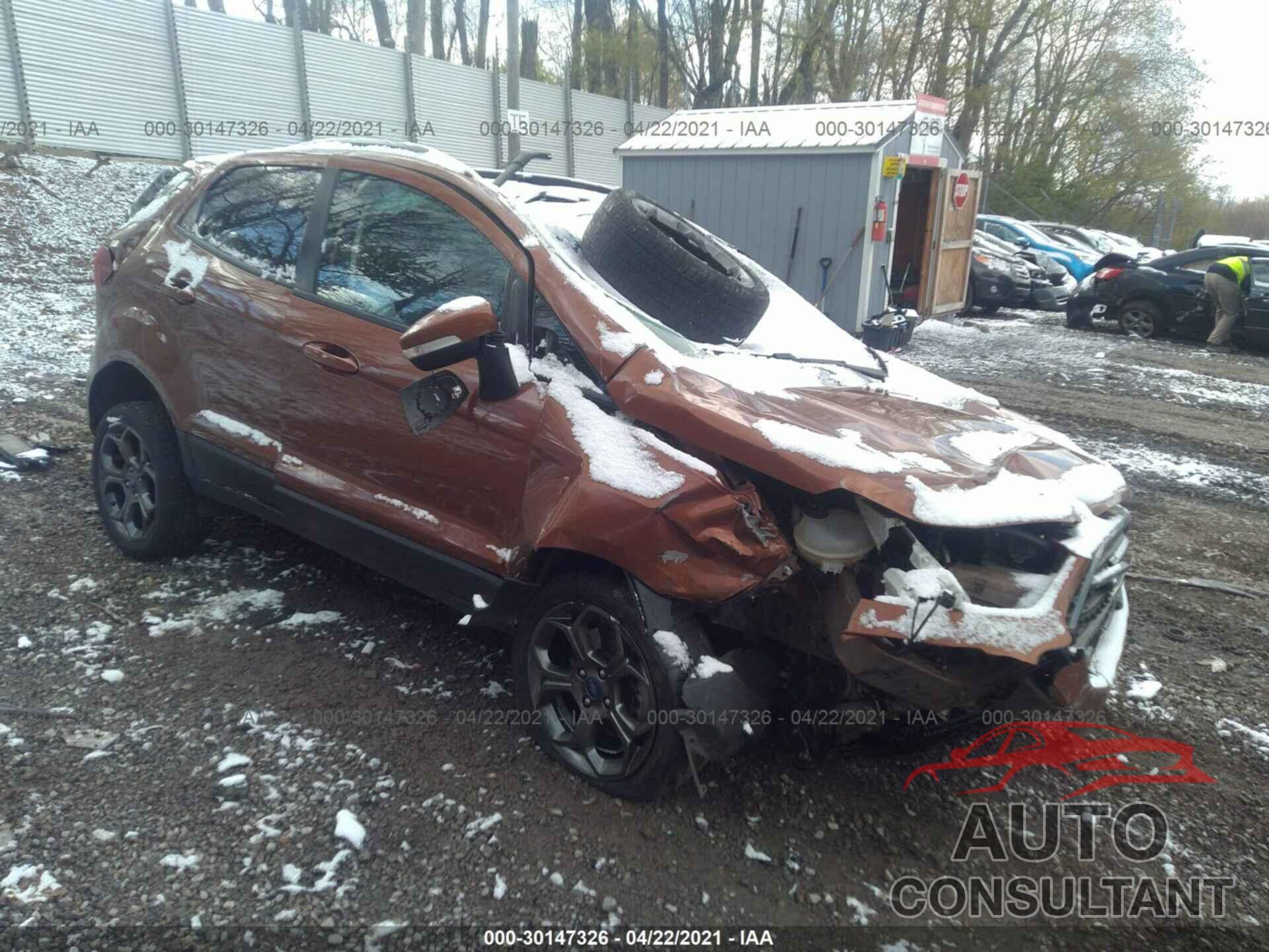 FORD ECOSPORT 2018 - MAJ6P1CL7JC206102