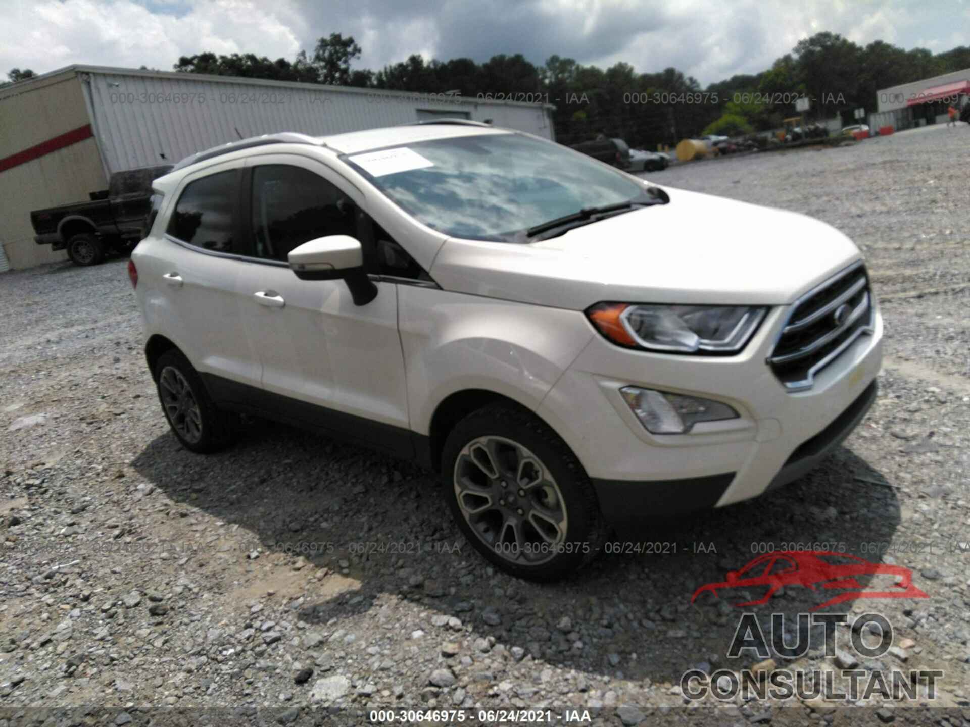 FORD ECOSPORT 2020 - MAJ6S3KL7LC349257