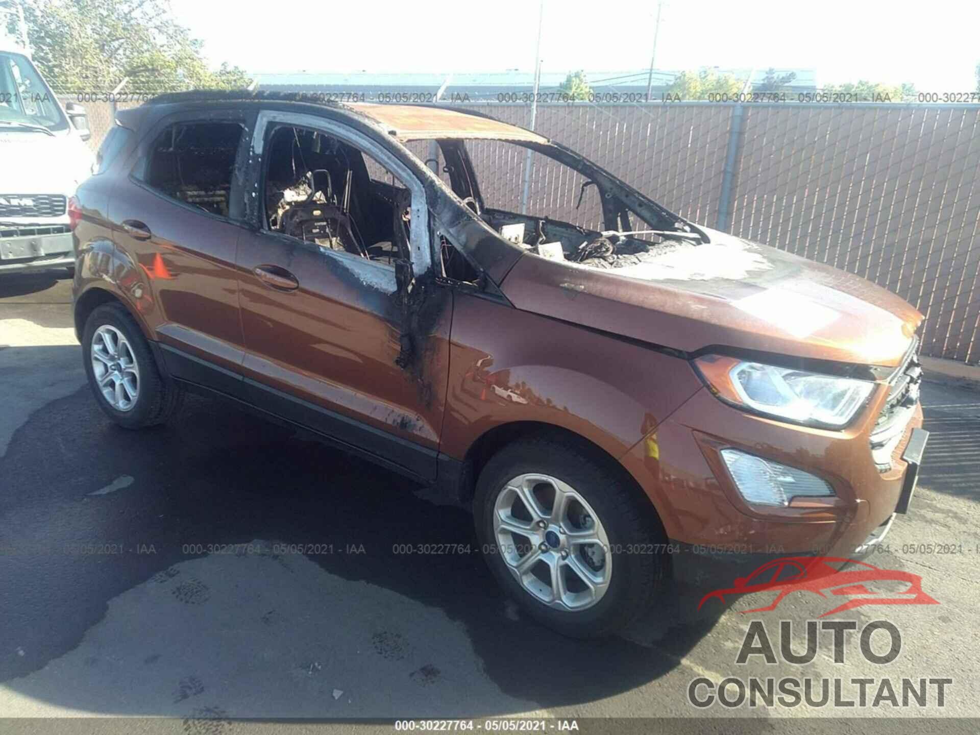 FORD ECOSPORT 2019 - MAJ3S2GE5KC264455