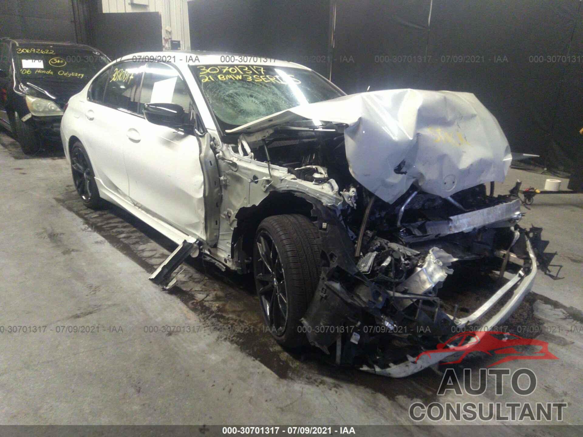 BMW 3 SERIES 2021 - 3MW5R7J03M8B82580
