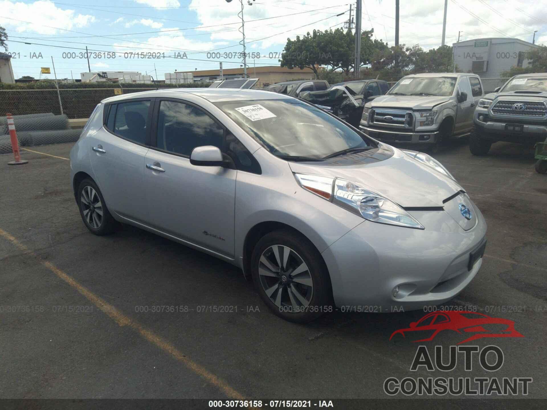 NISSAN LEAF 2017 - 1N4BZ0CP9HC311465